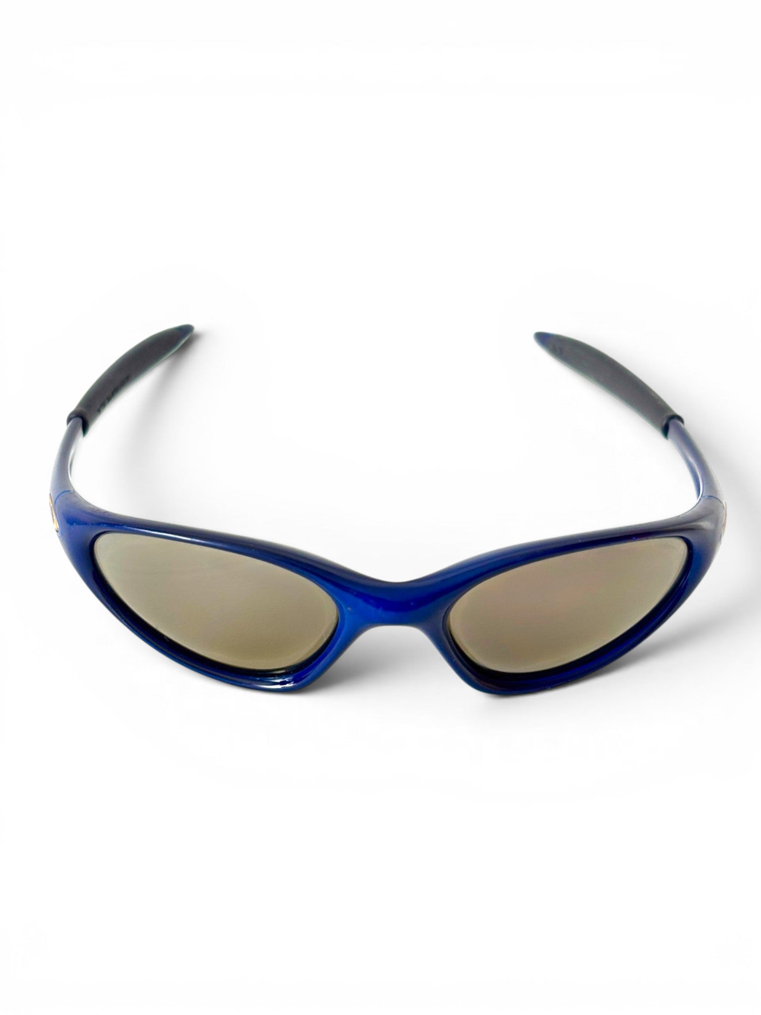 1999 Oakley Minute G2 Blue / Gold Iridium Sunglasses