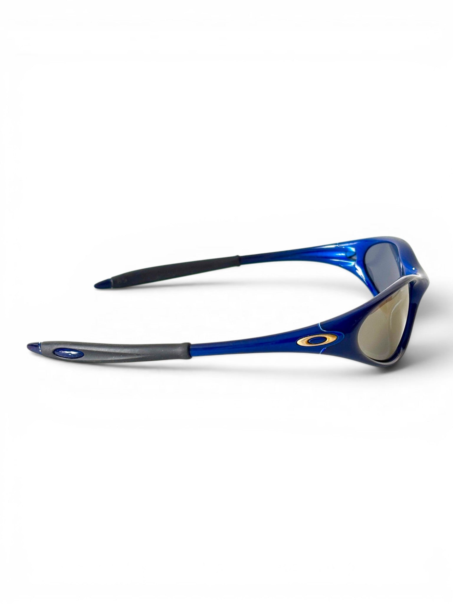 1999 Oakley Minute G2 Blue / Gold Iridium Sunglasses