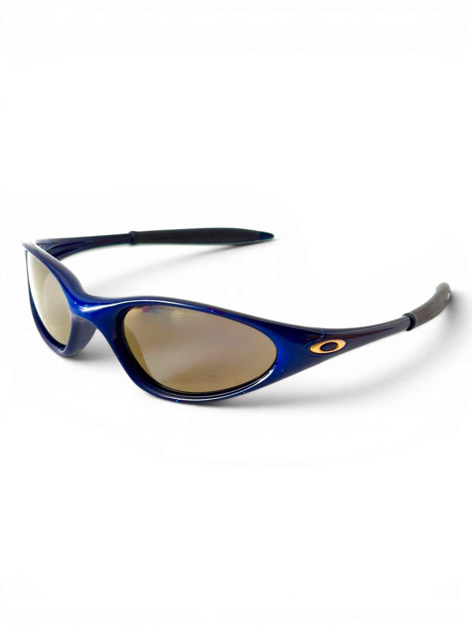 1999 Oakley Minute G2 Blue / Gold Iridium Sunglasses