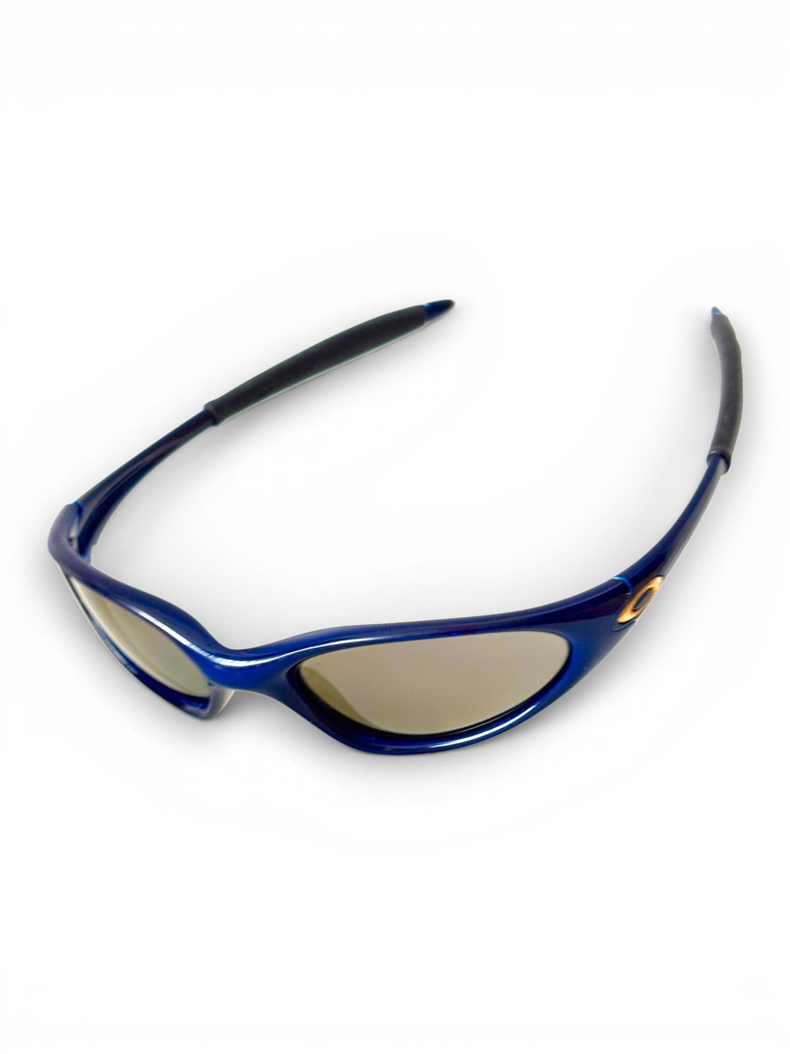 1999 Oakley Minute G2 Blue / Gold Iridium Sunglasses
