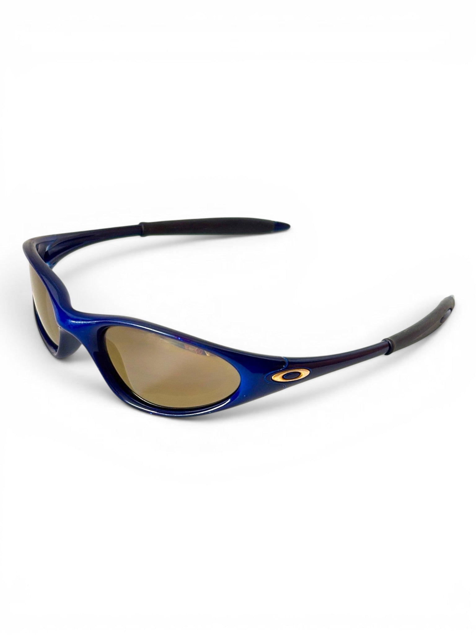 1999 Oakley Minute G2 Blue / Gold Iridium Sunglasses
