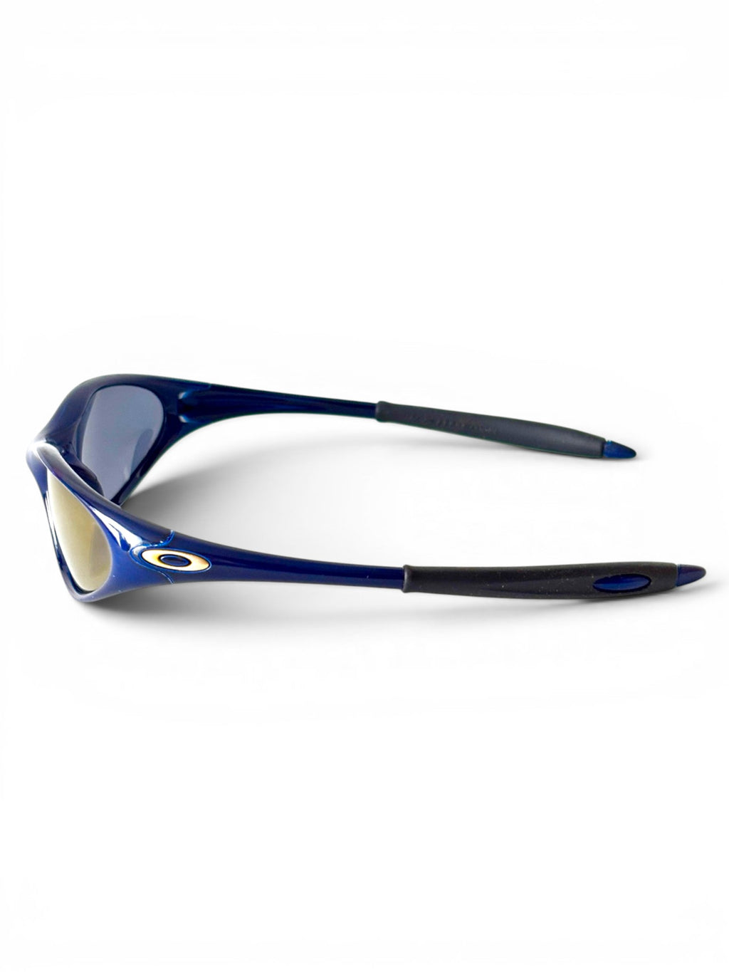 1999 Oakley Minute G2 Blue / Gold Iridium Sunglasses