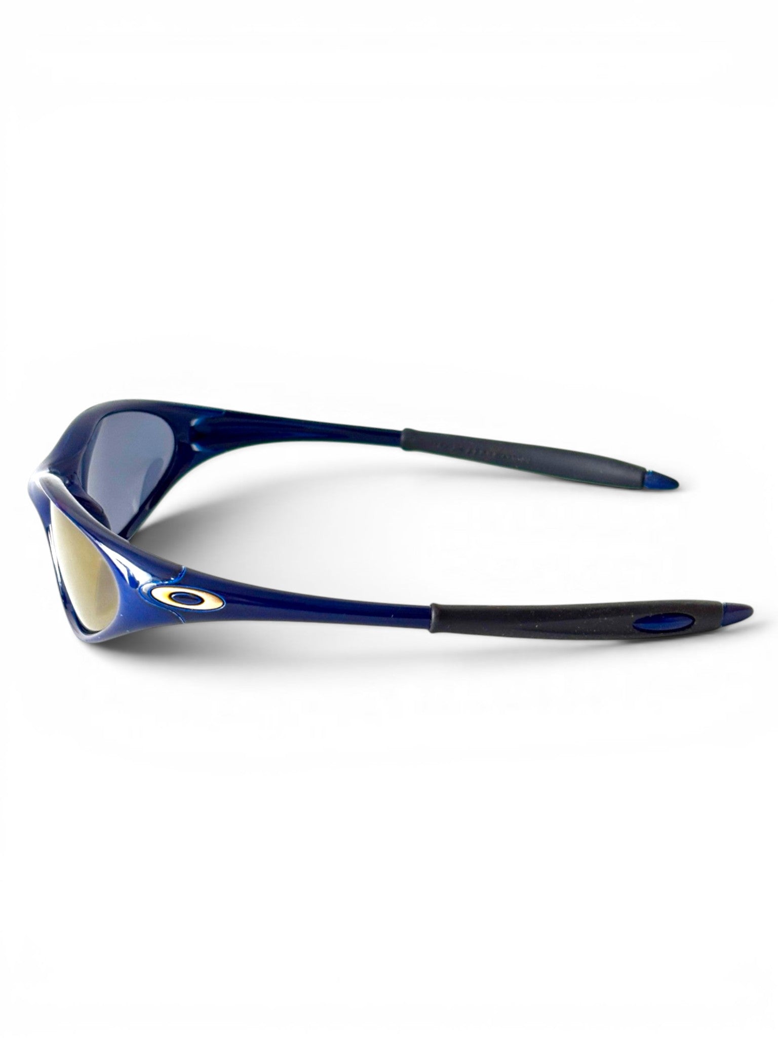 1999 Oakley Minute G2 Blue / Gold Iridium Sunglasses