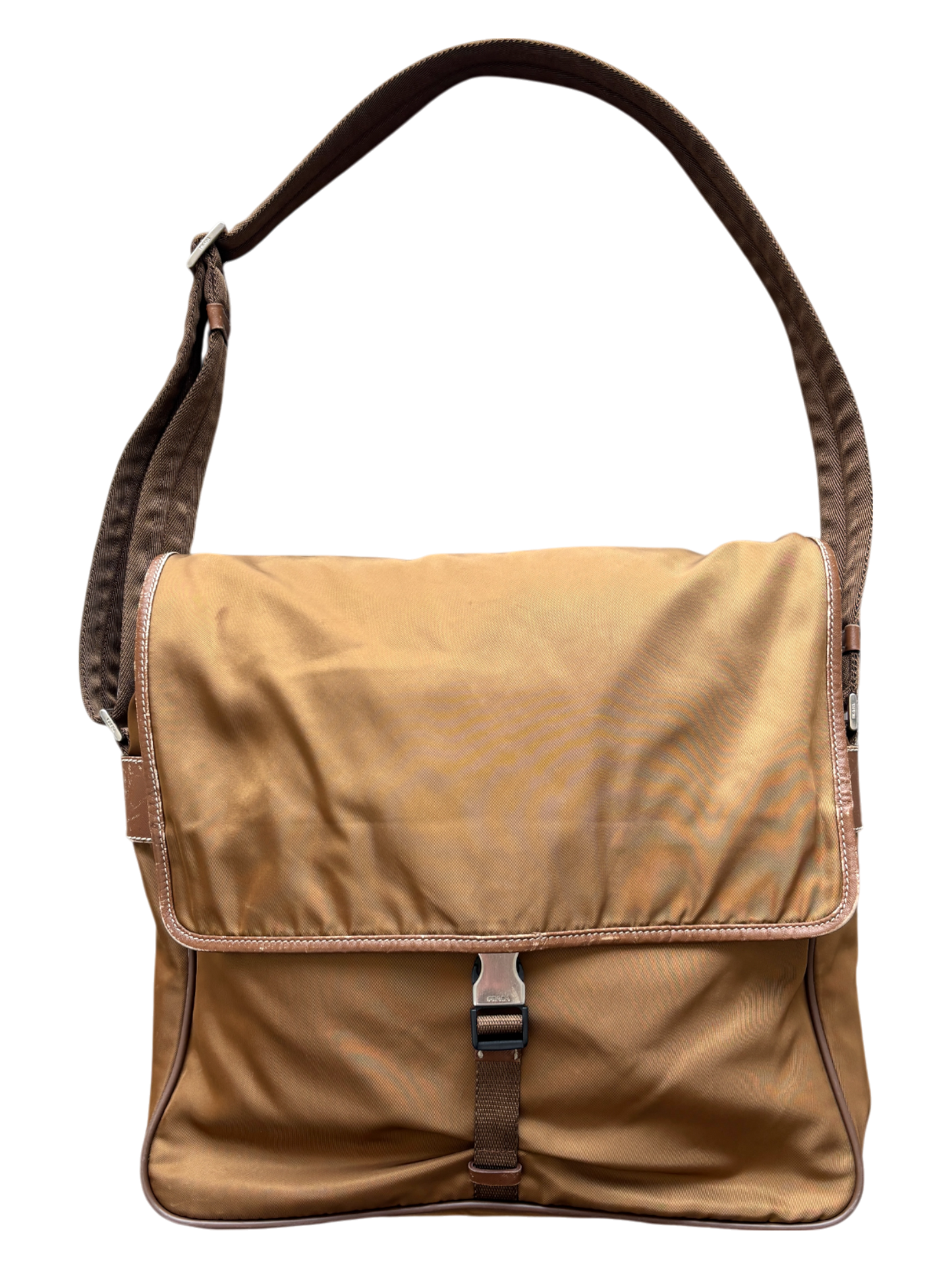 00'S PRADA NYLON MESSENGER BAG