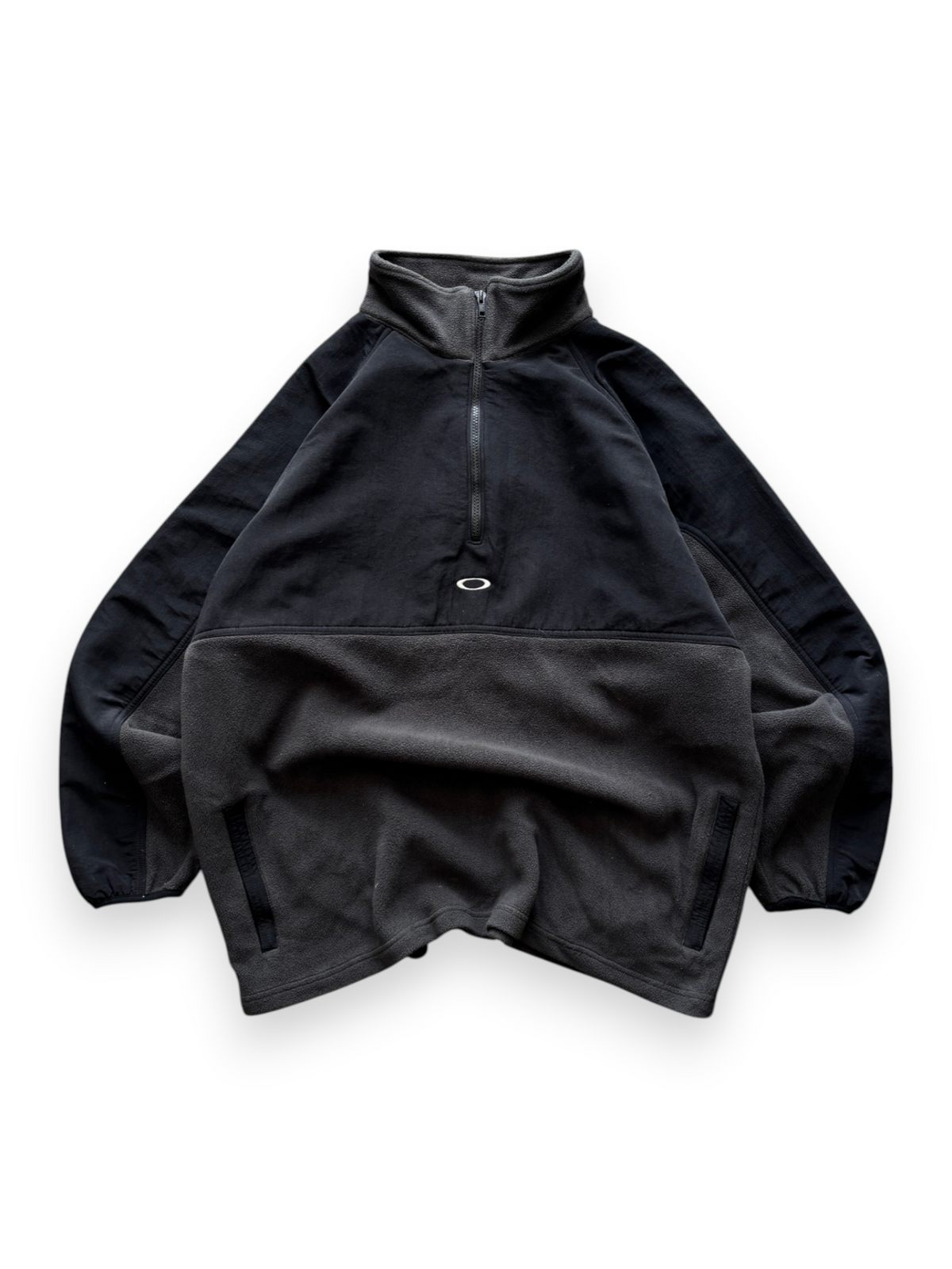 Oakley Software half zip fleece in black