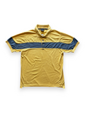 Oakley Software contrast panel polo in yellow and slate