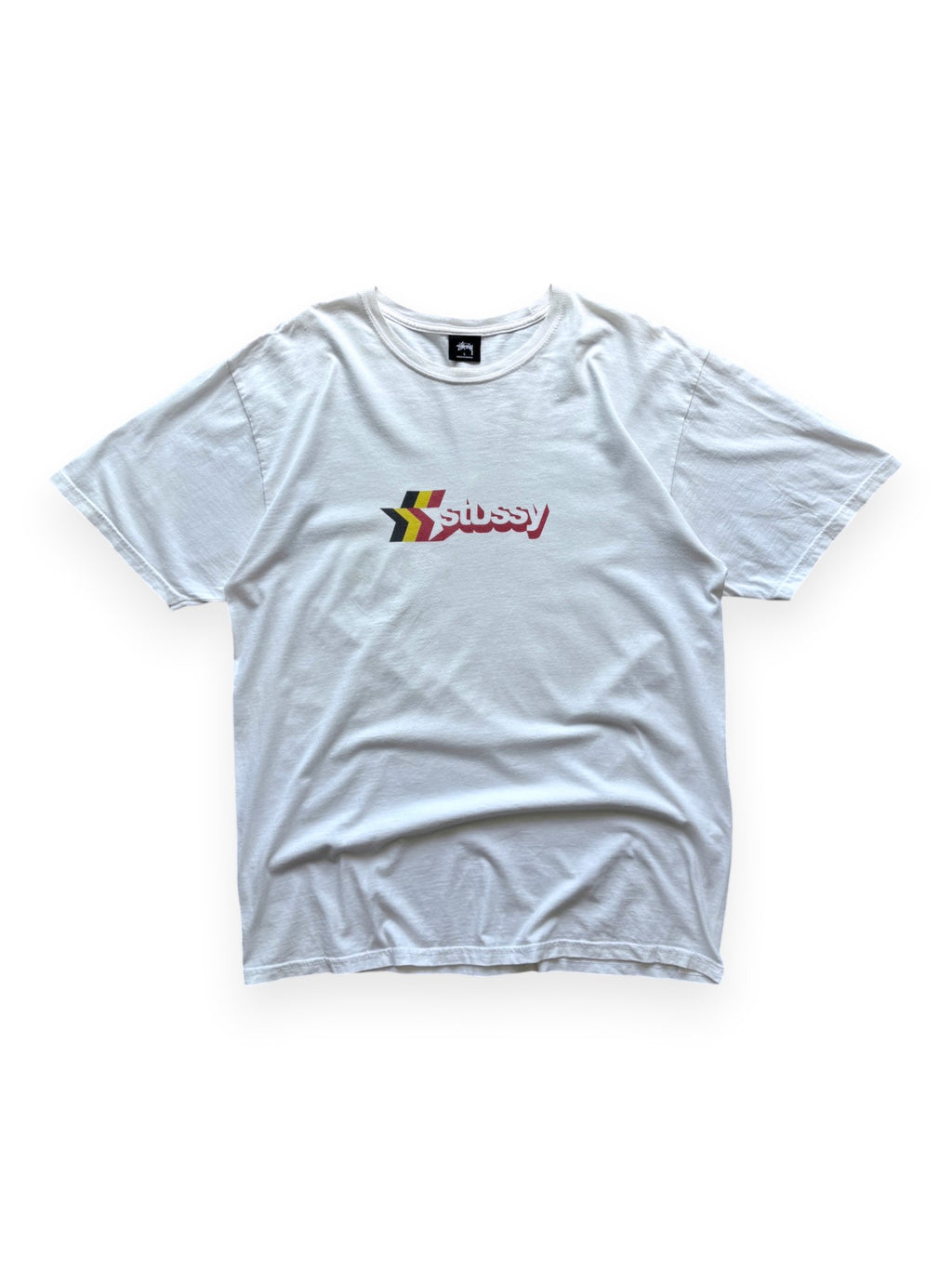 2019 Stüssy 3 Star White Tee (L)