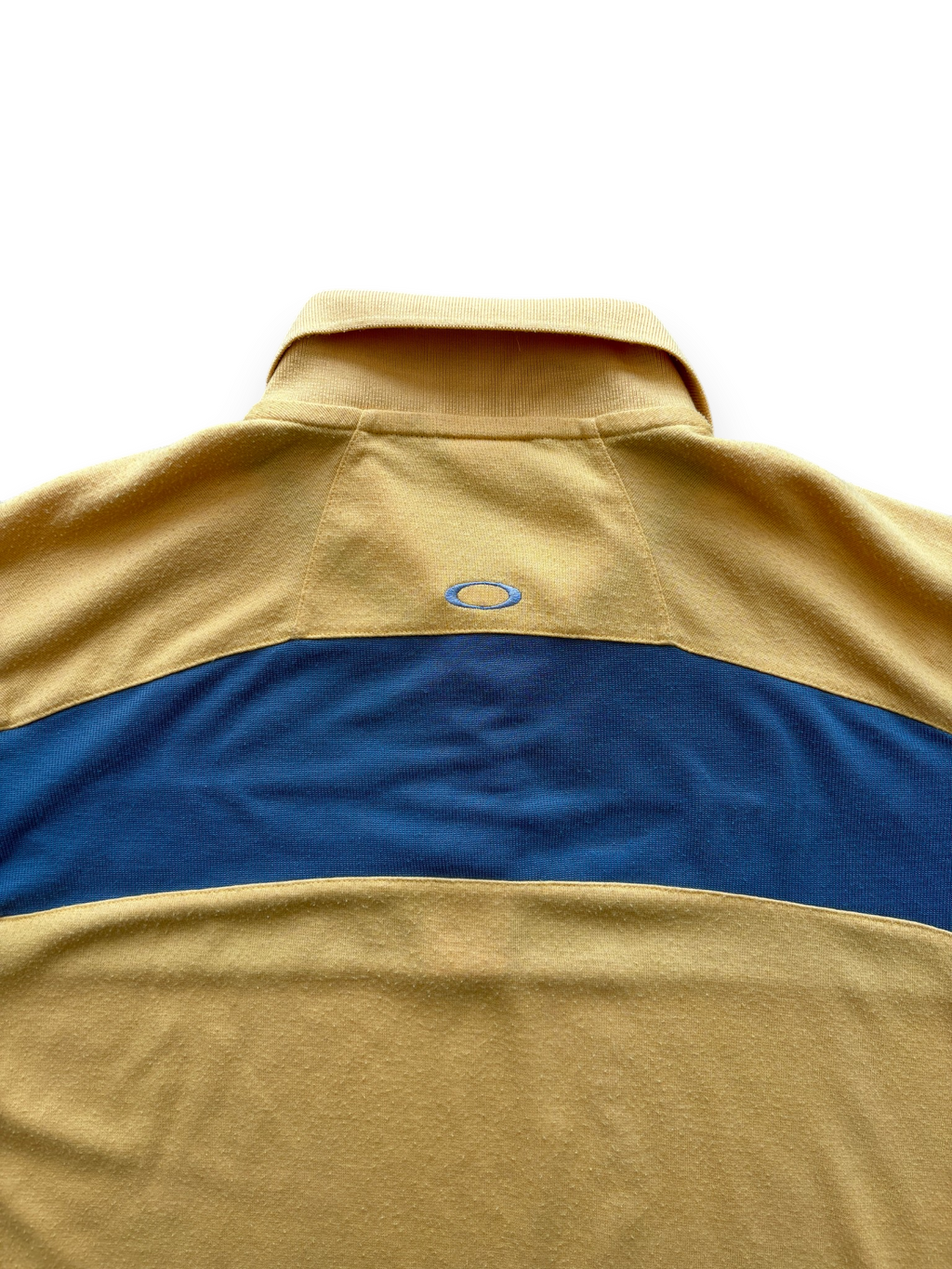 Early 2000's Oakley Software Contrast Panel Polo Yellow / Slate (L) - view 3