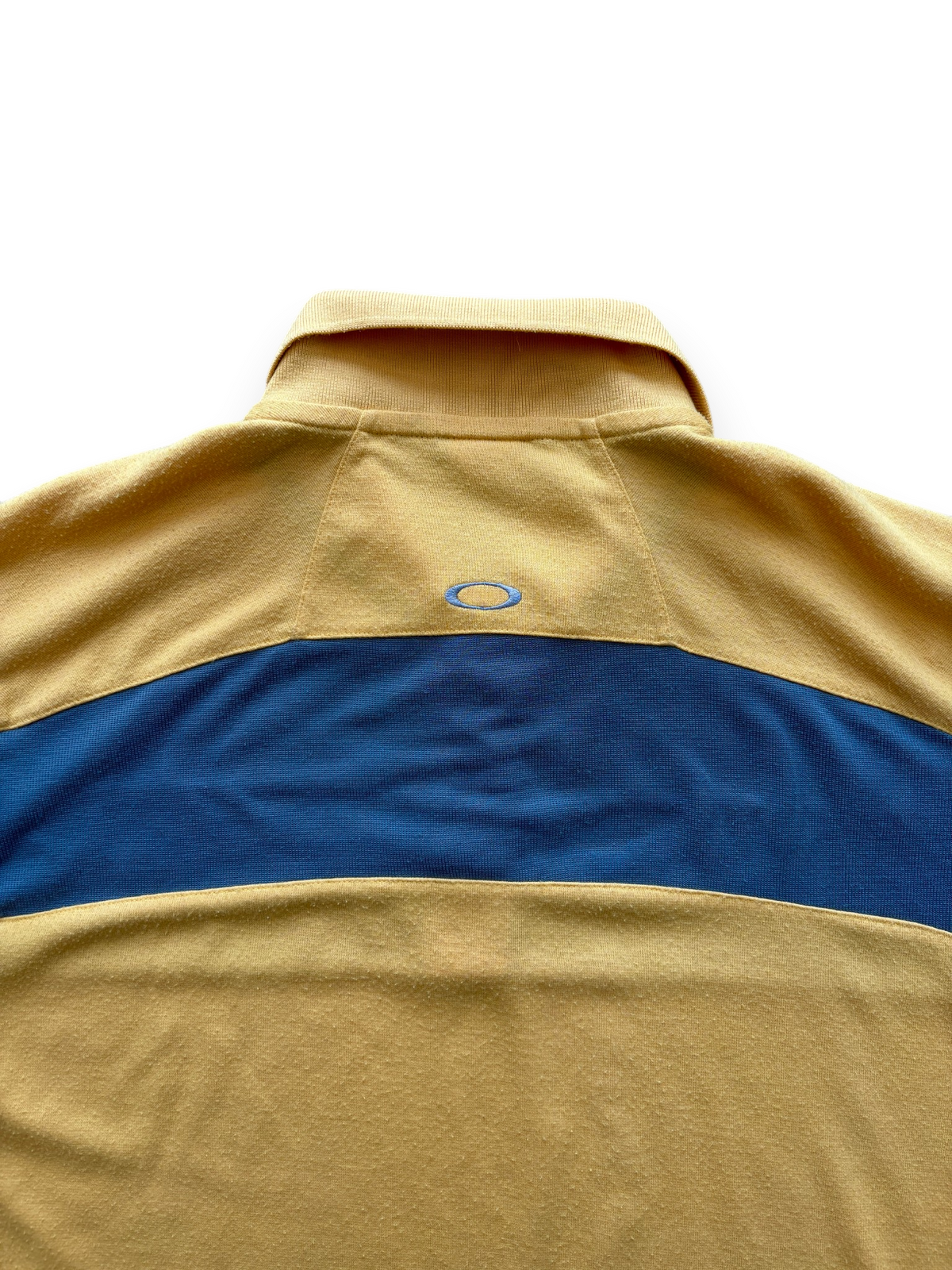 Early 2000's Oakley Software Contrast Panel Polo Yellow / Slate (L) - view 3