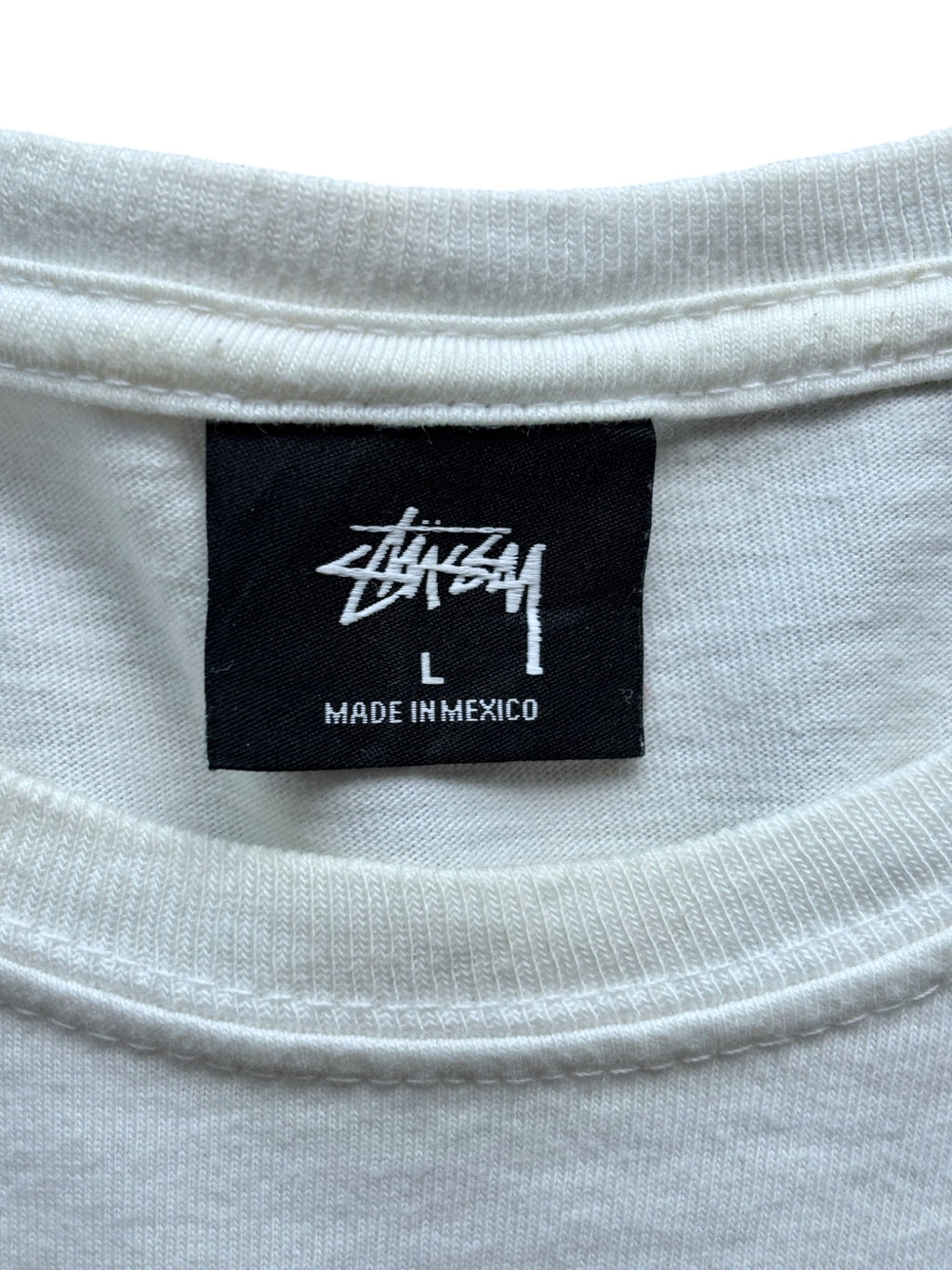 2019 Stüssy 3 Star White Tee (L)