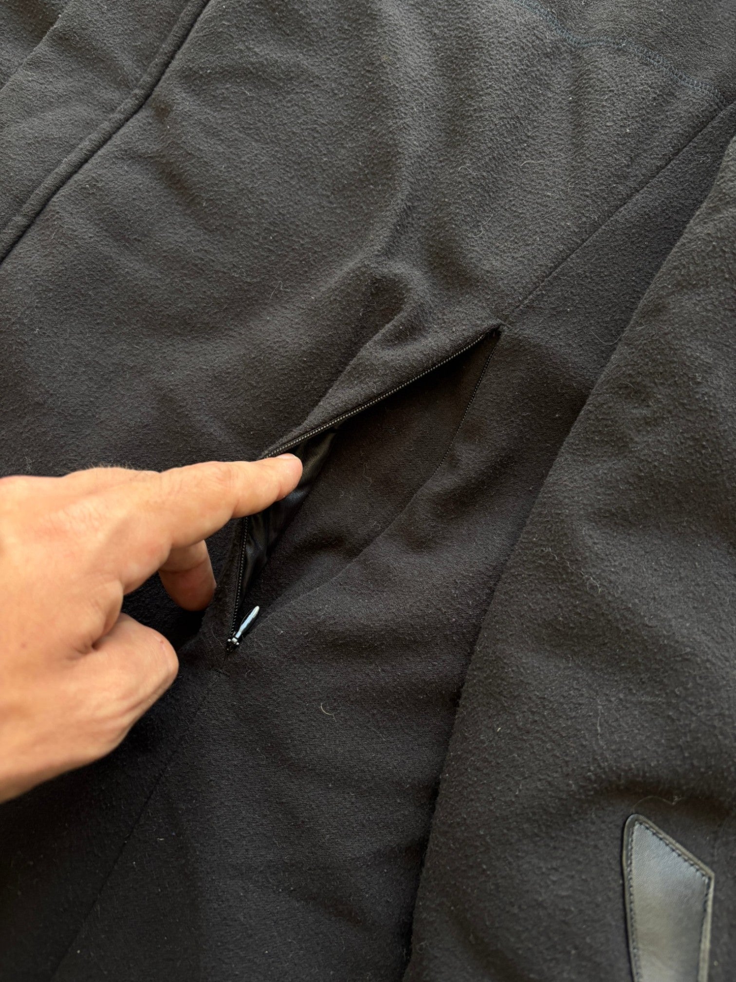 2004 Puma Mostro Wool Long Jacket (XL)
