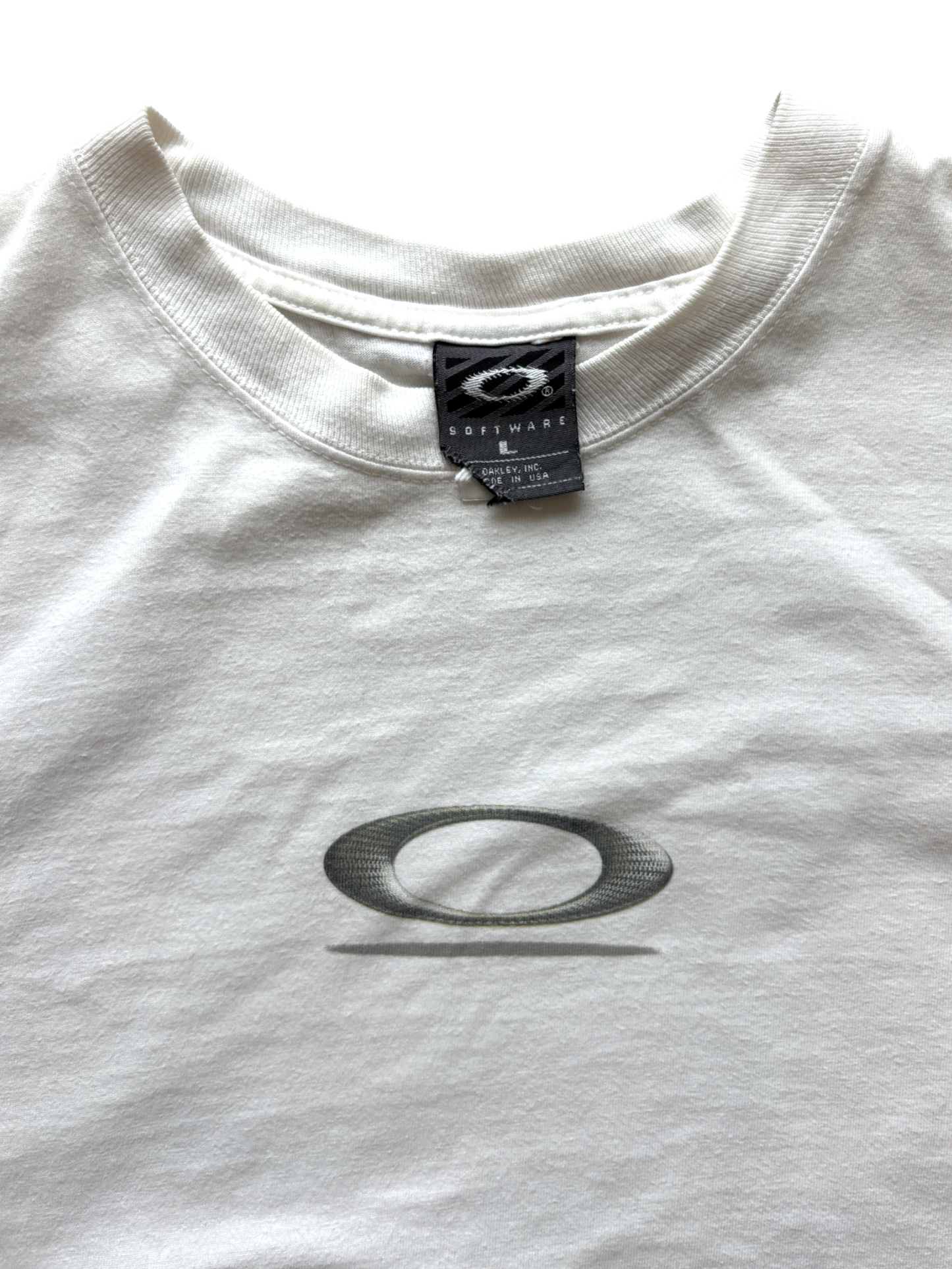 90'S OAKLEY SOFTWARE GIANT SKULL TEE
