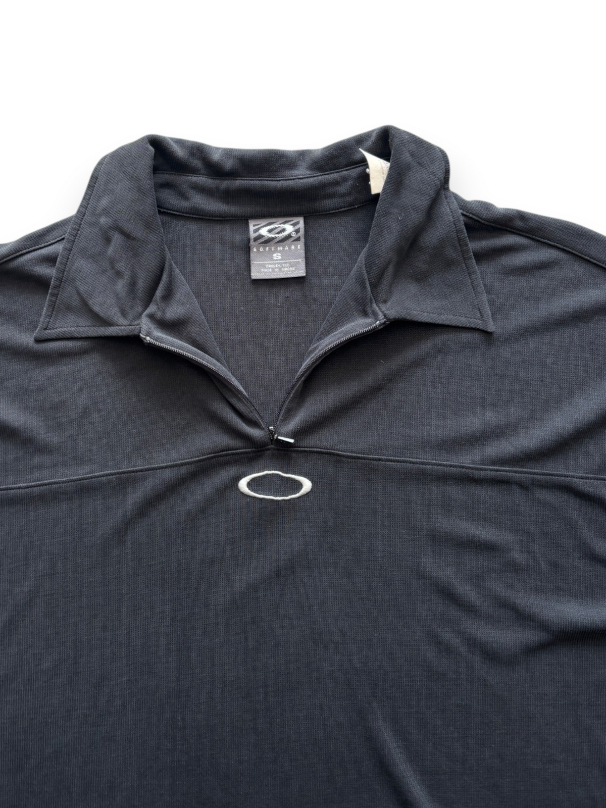 Early 2000's Oakley Software Quarter Zip Polo (L) - view 4