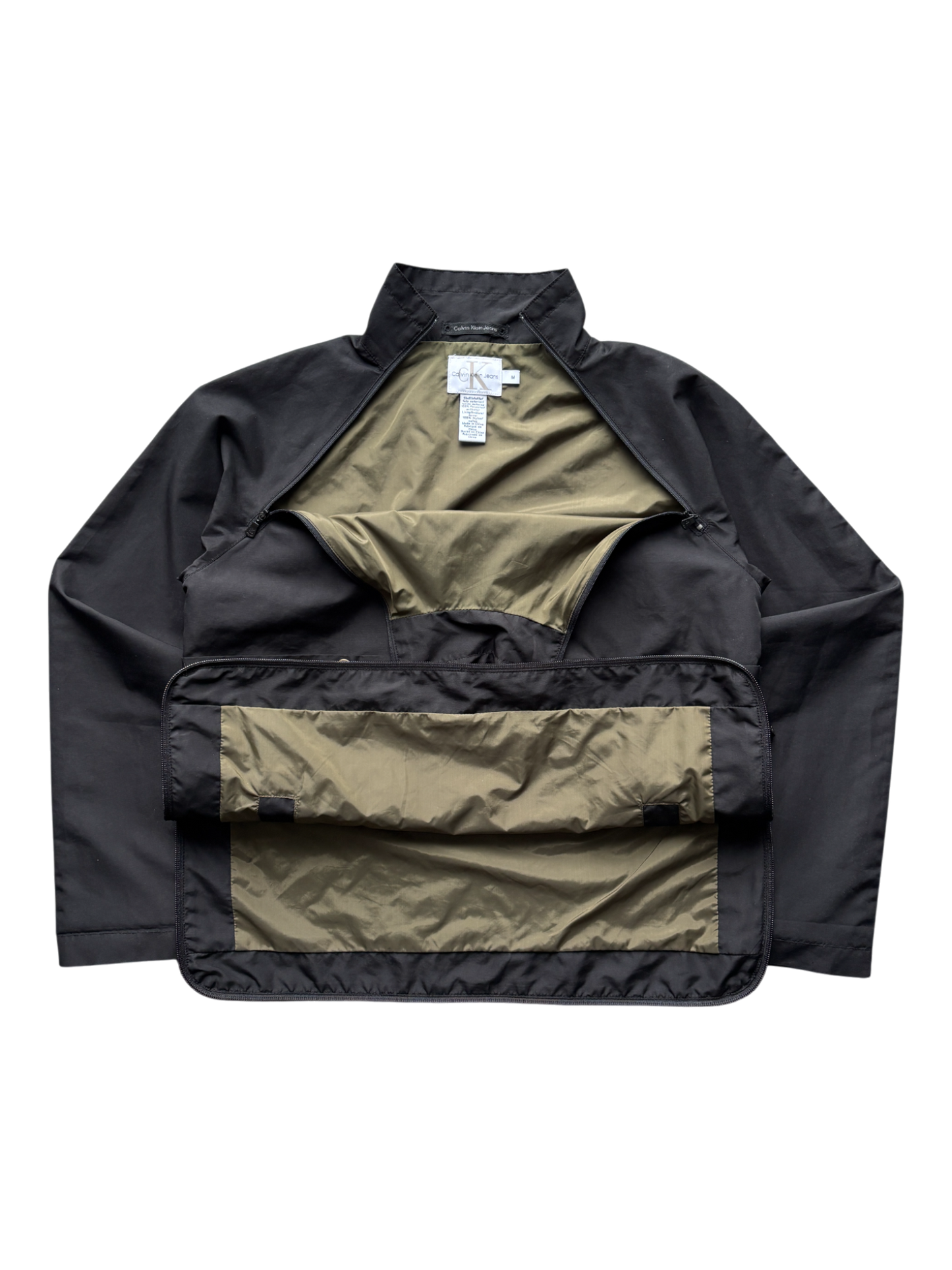 2000's Calvin Klein Dual Zip Convertible Jacket (S)