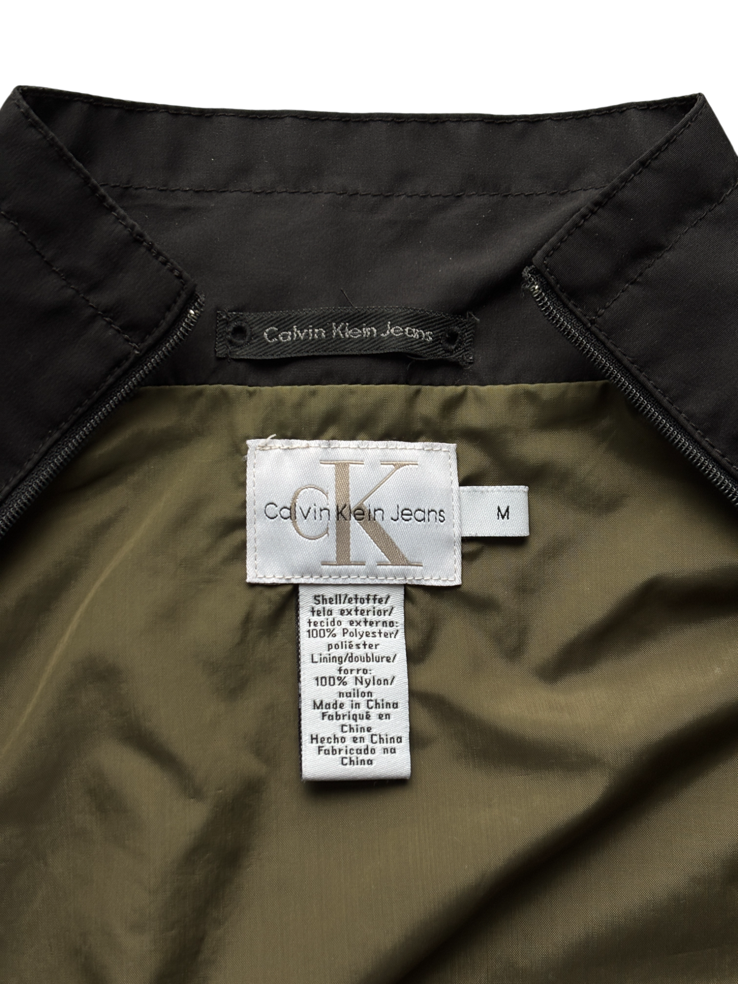 2000's Calvin Klein Dual Zip Convertible Jacket (S)