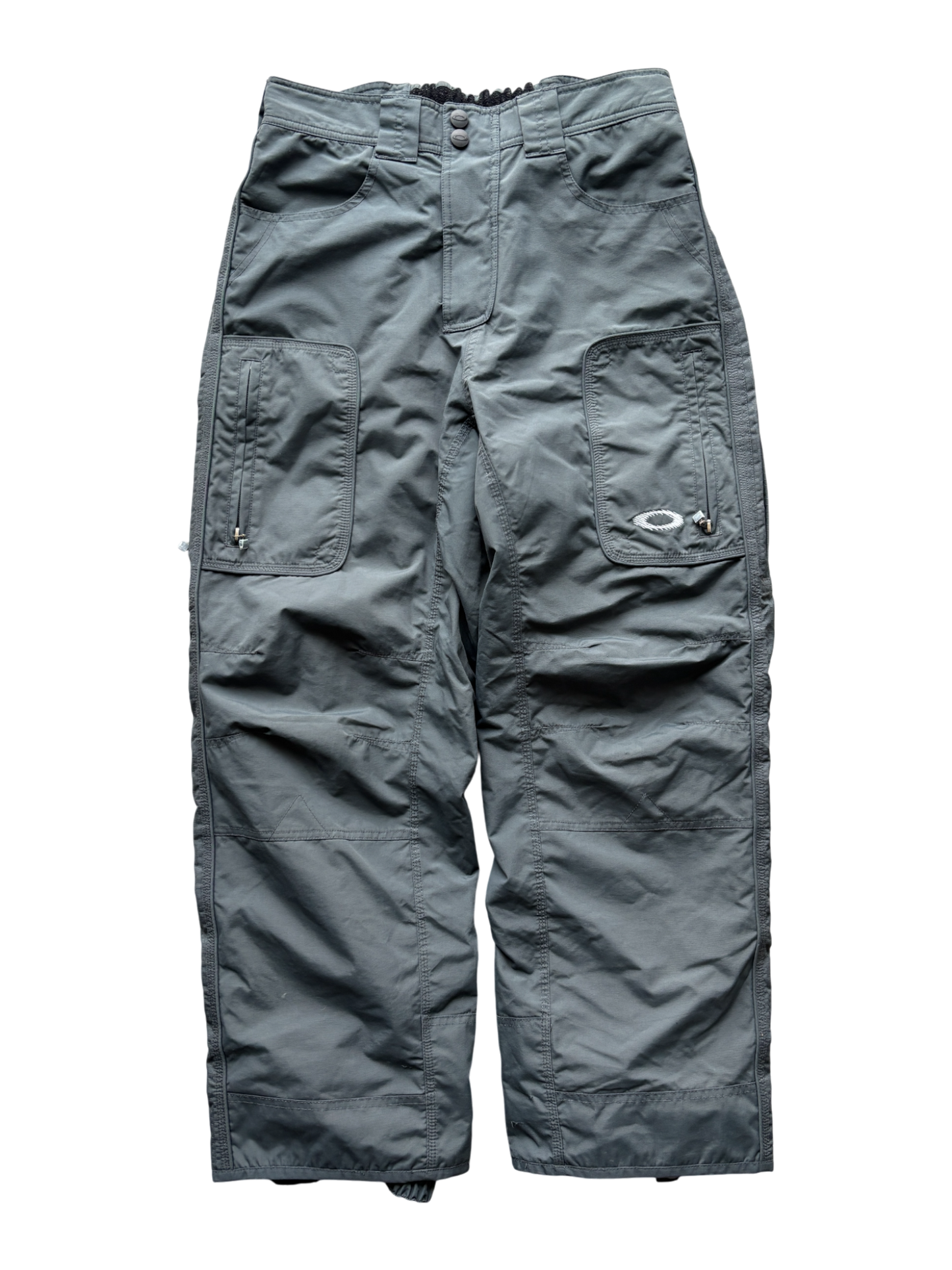 2000's Oakley Software Grey Ski Pants (M)