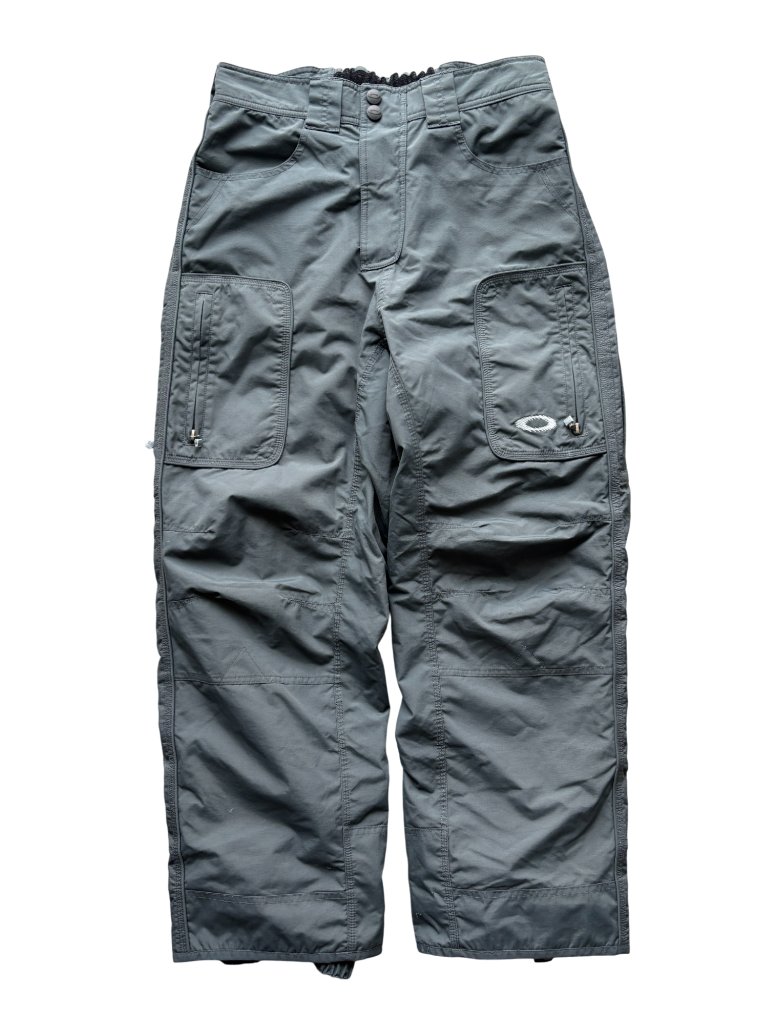 2000's Oakley Software Grey Ski Pants (M)