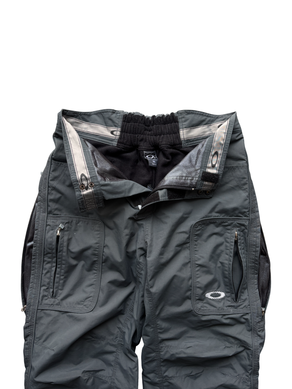 2000's Oakley Software Grey Ski Pants (M)
