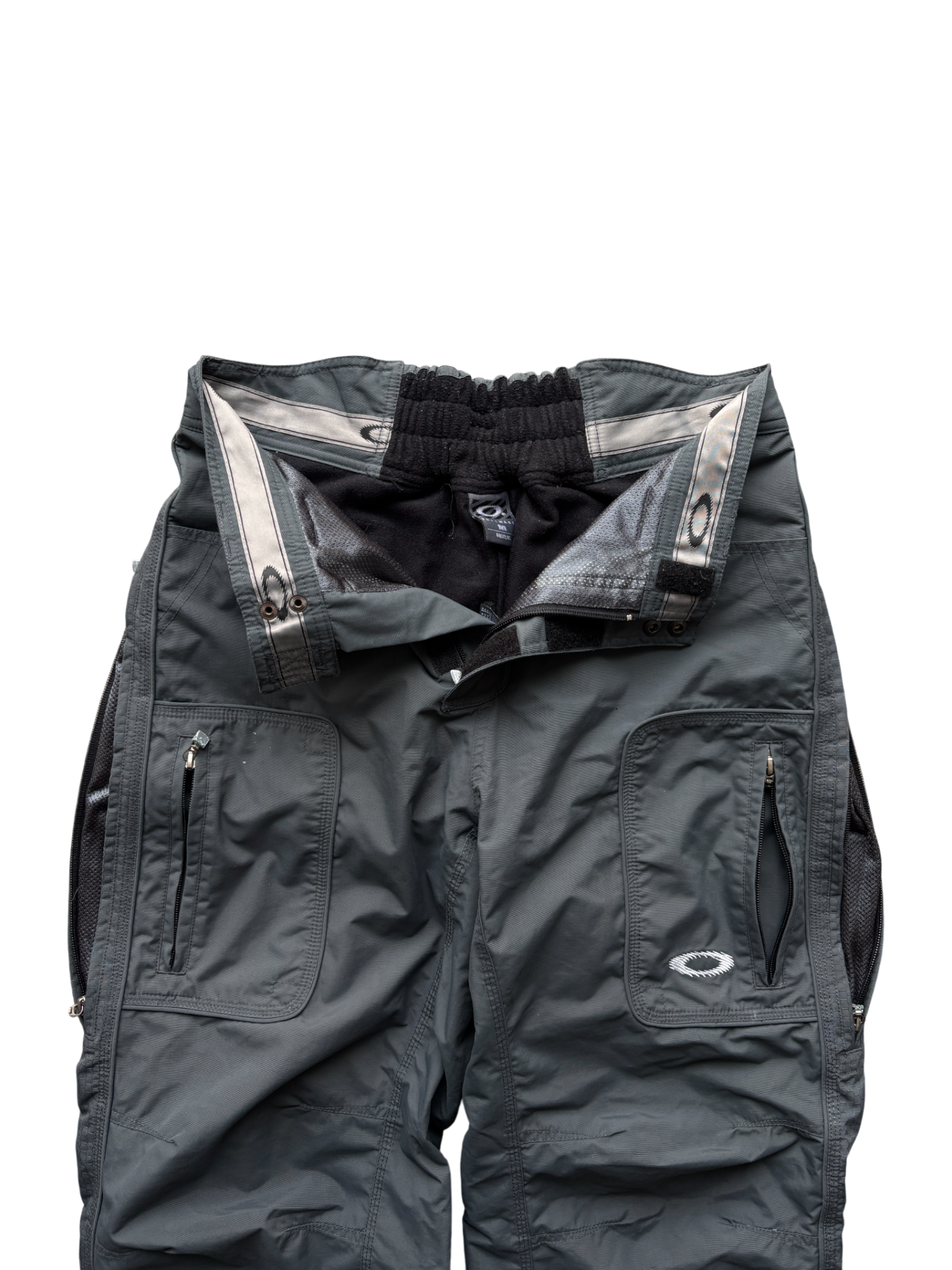 2000's Oakley Software Grey Ski Pants (M)