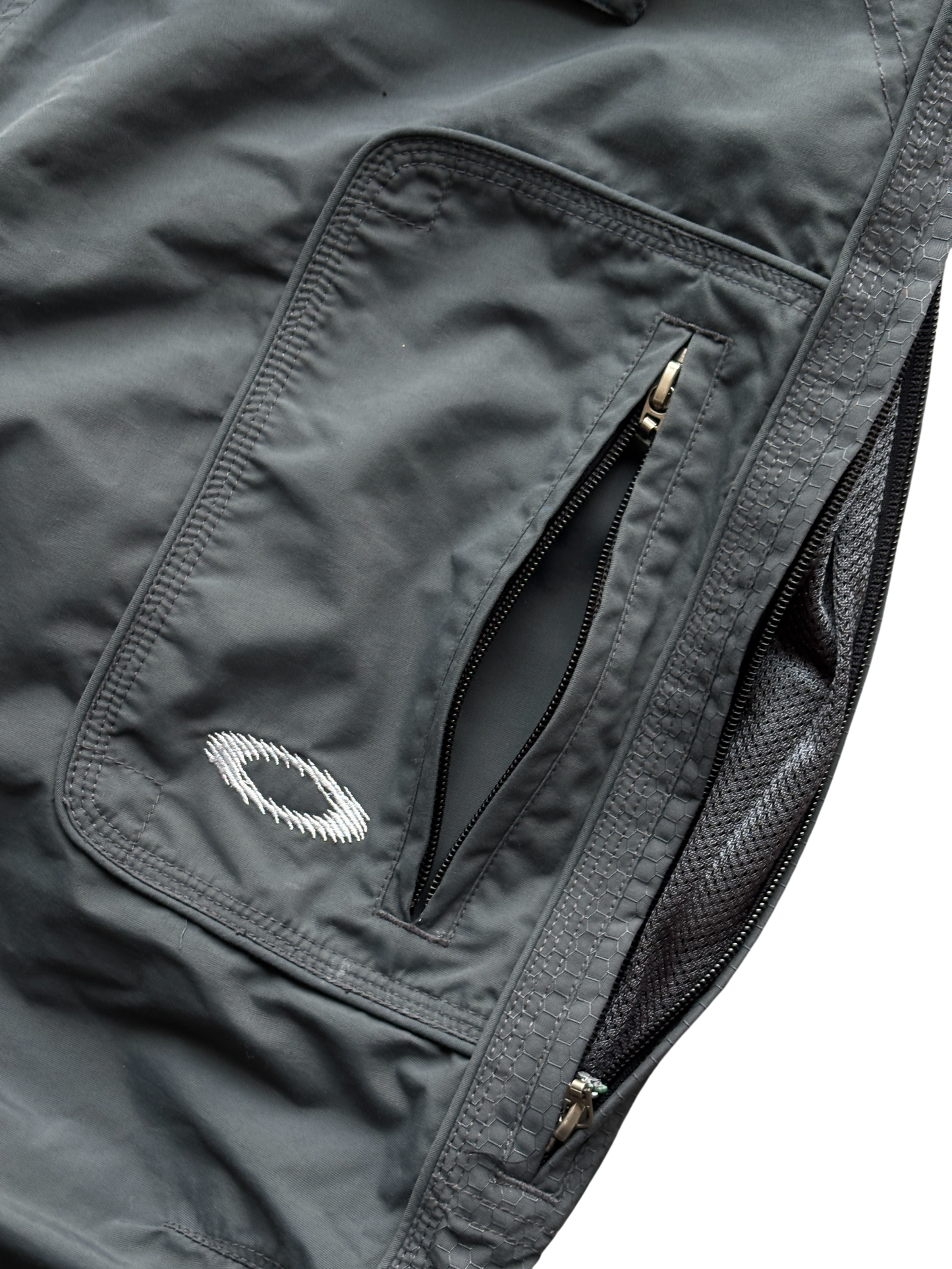 2000's Oakley Software Grey Ski Pants (M)