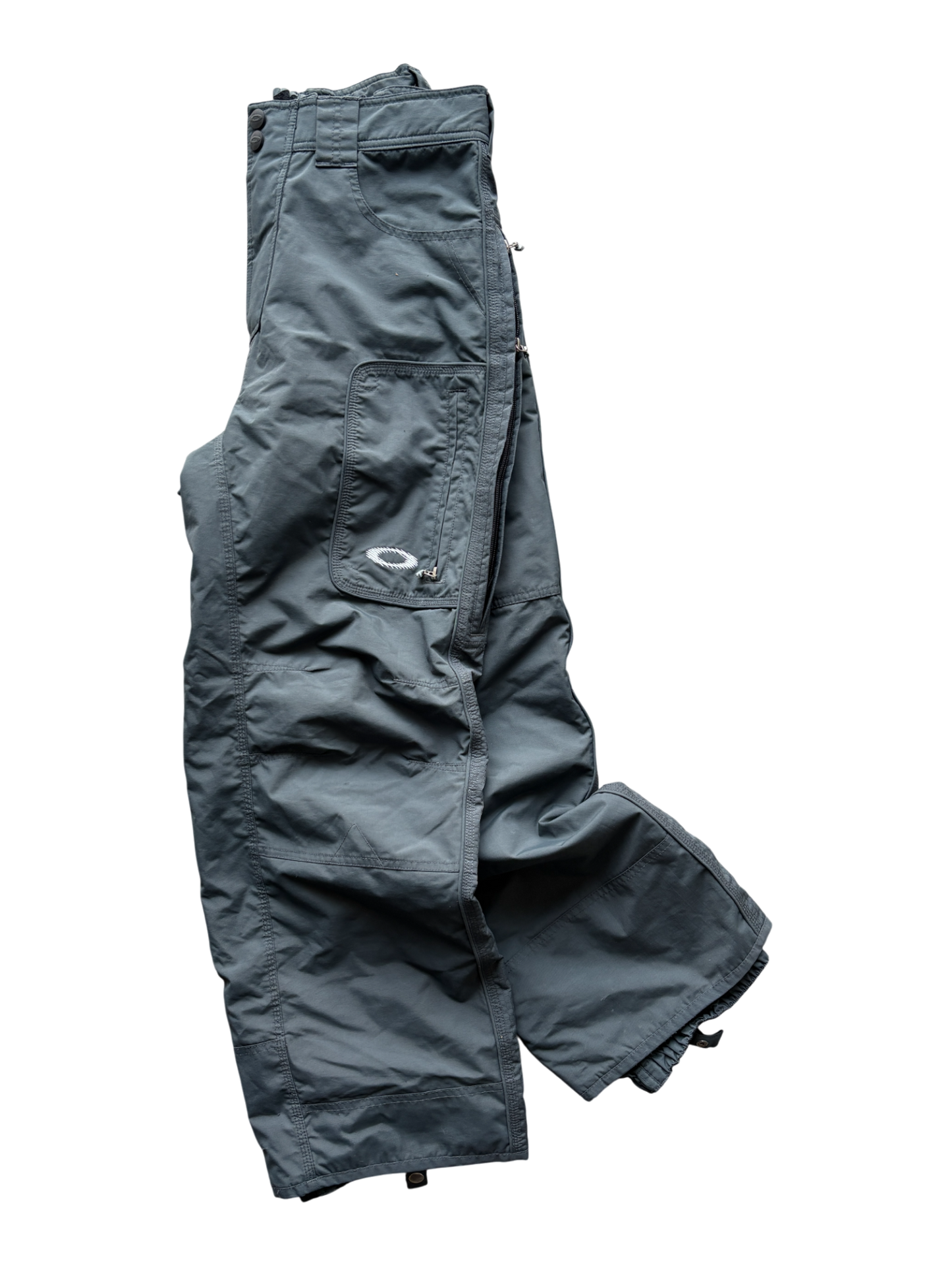 2000's Oakley Software Grey Ski Pants (M)