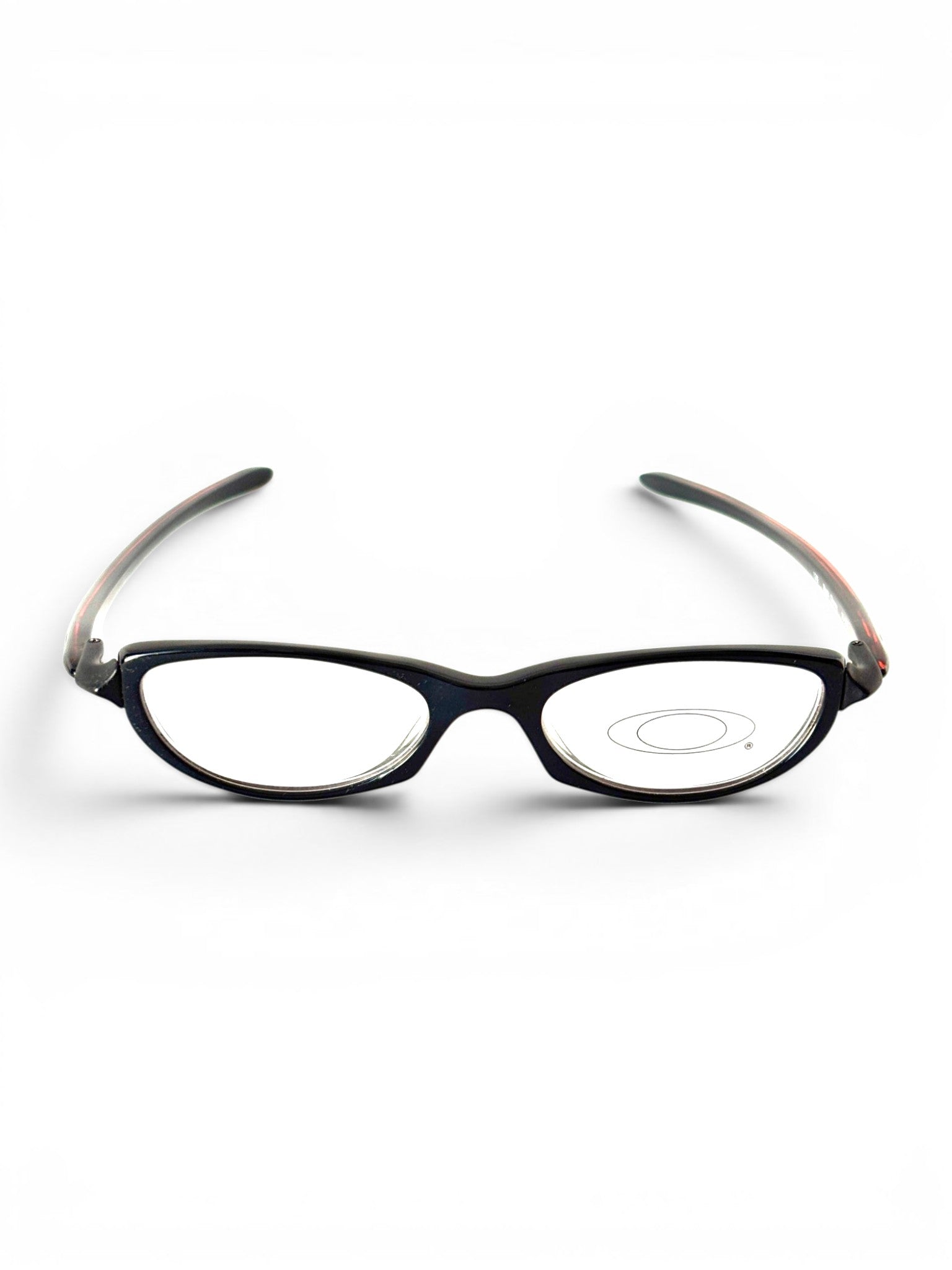 2007 Oakley Tangent Black Cherry / Clear Rx Glasses