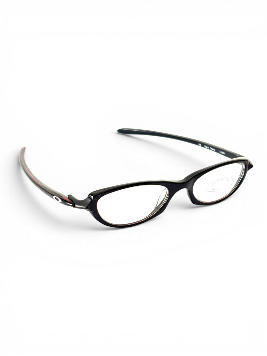 2007 Oakley Tangent Black Cherry / Clear Rx Glasses