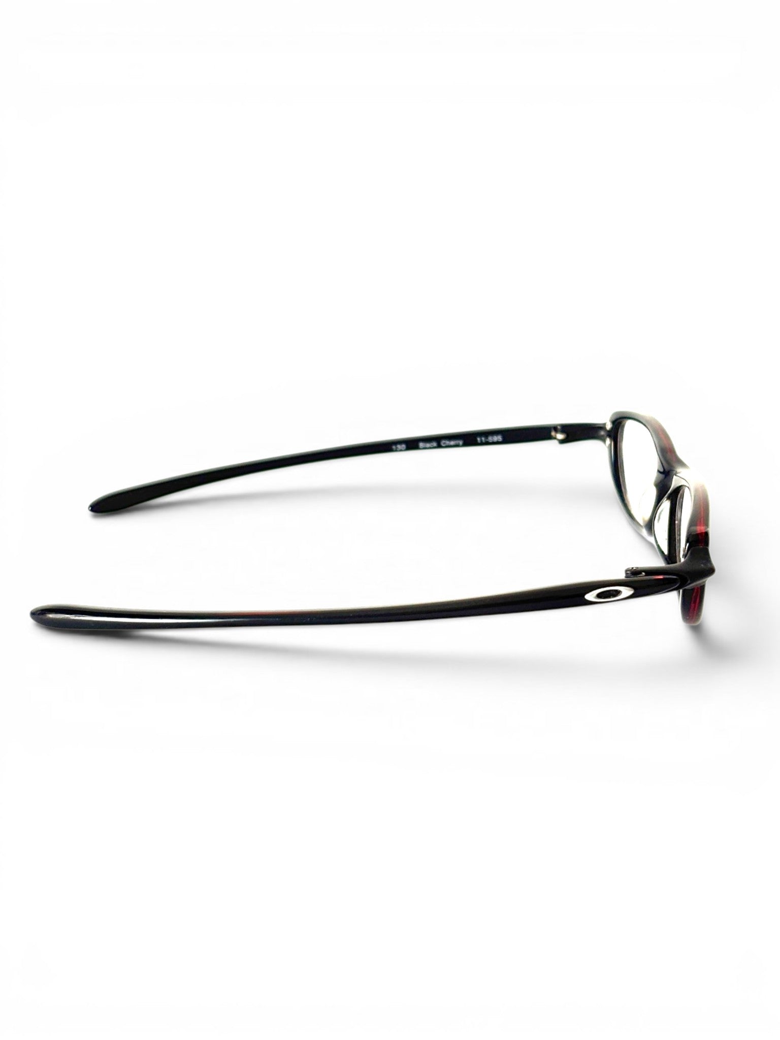 2007 Oakley Tangent Black Cherry / Clear Rx Glasses