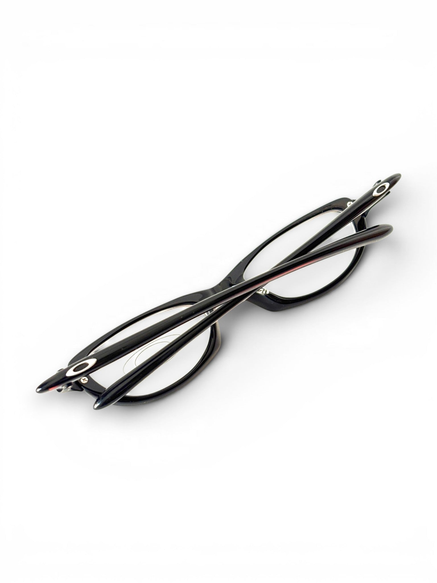 2007 Oakley Tangent Black Cherry / Clear Rx Glasses