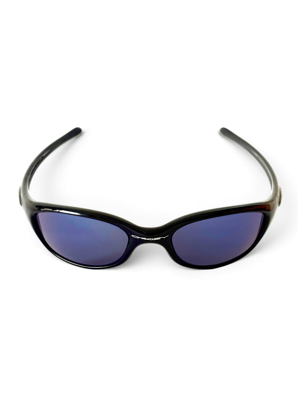 2001 Oakley Fives 2.0 Polished Black / Ice Iridium Sunglasses - view 3