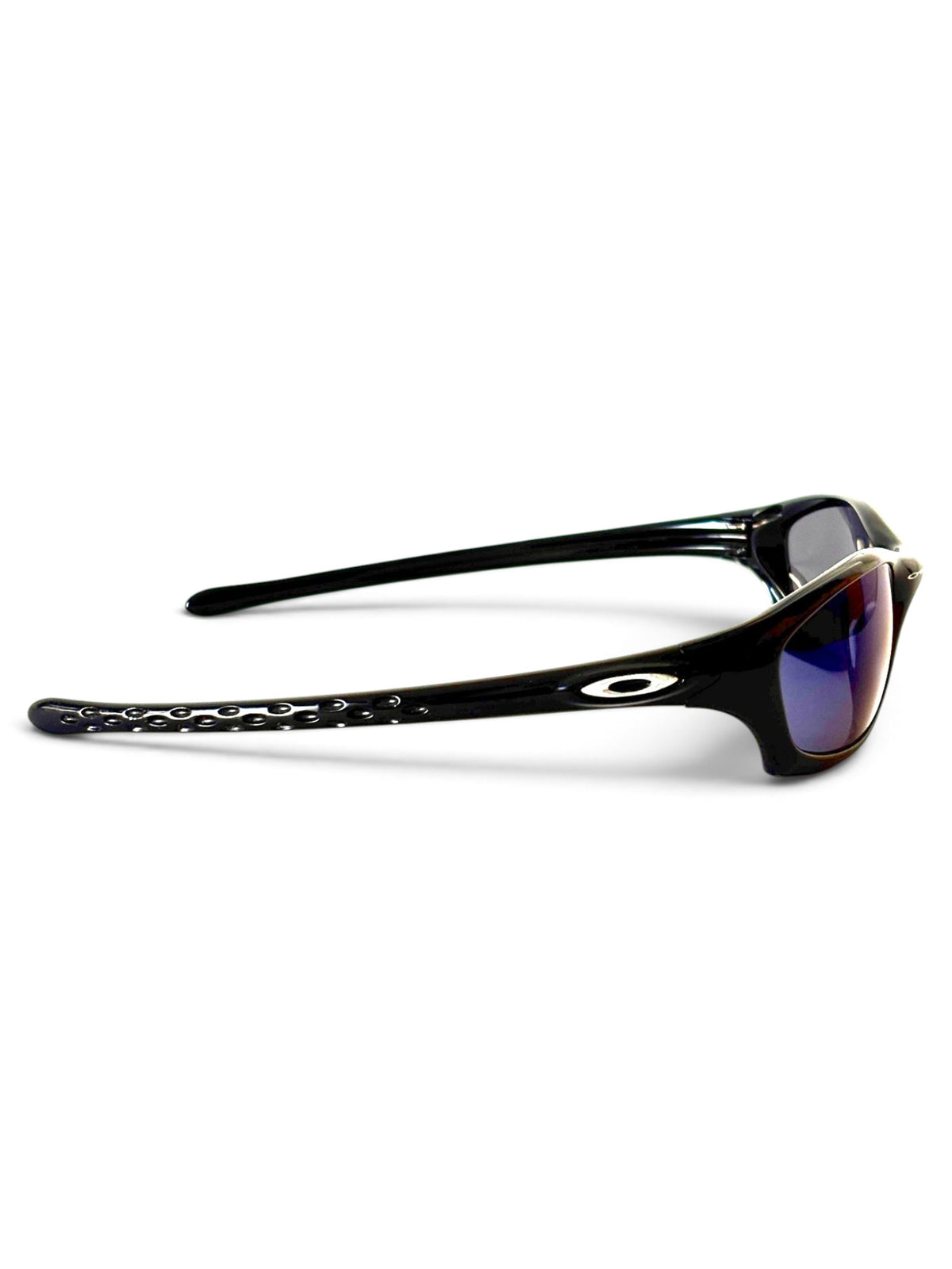 2001 Oakley Fives 2.0 Polished Black / Ice Iridium Sunglasses - view 5