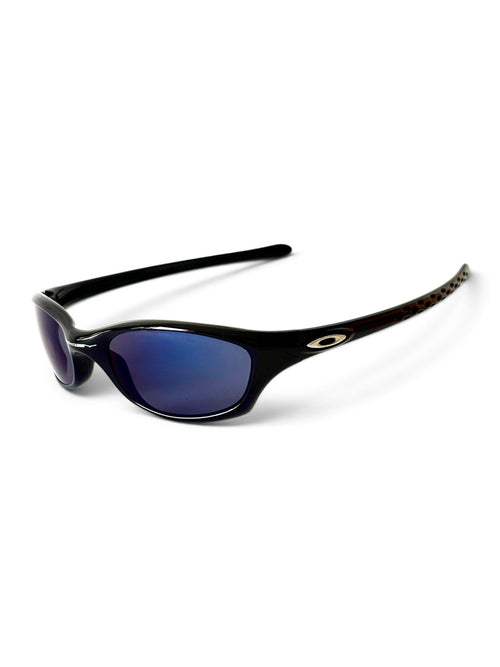 2001 Oakley Fives 2.0 Polished Black / Ice Iridium Sunglasses - view 2