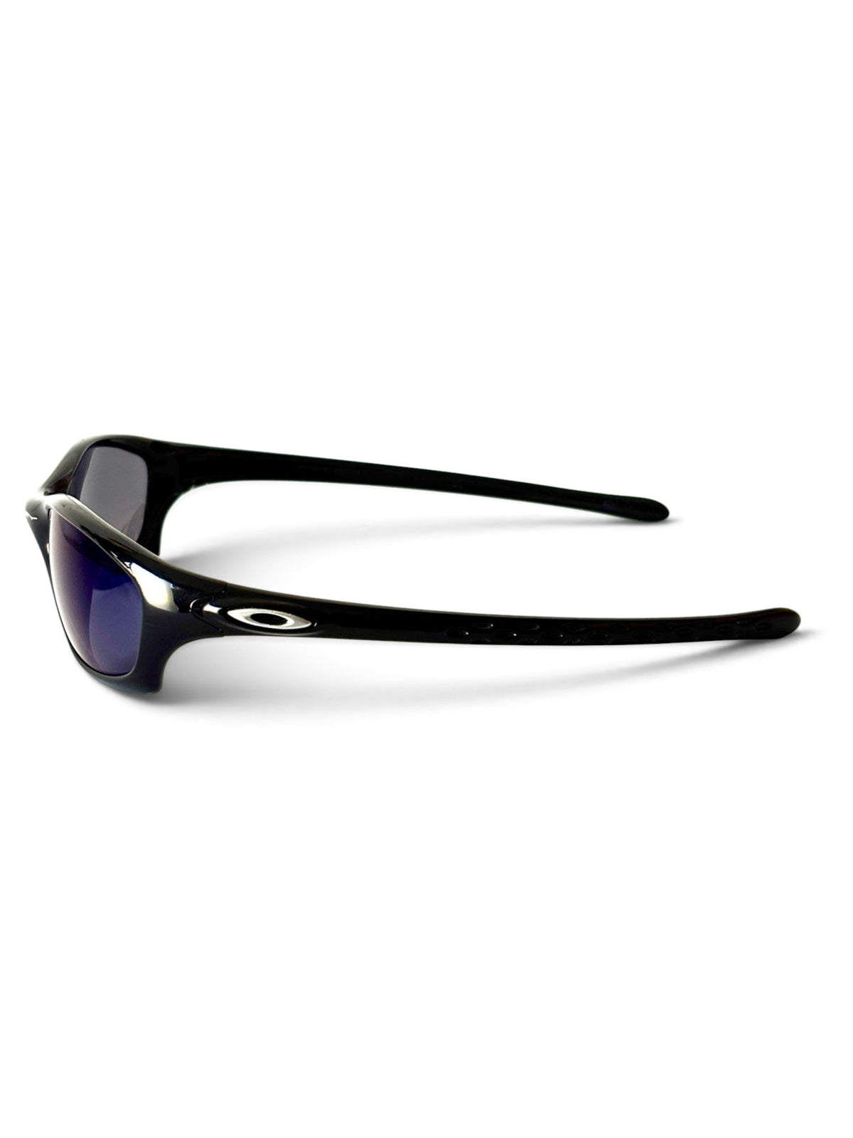 2001 Oakley Fives 2.0 Polished Black / Ice Iridium Sunglasses - view 9