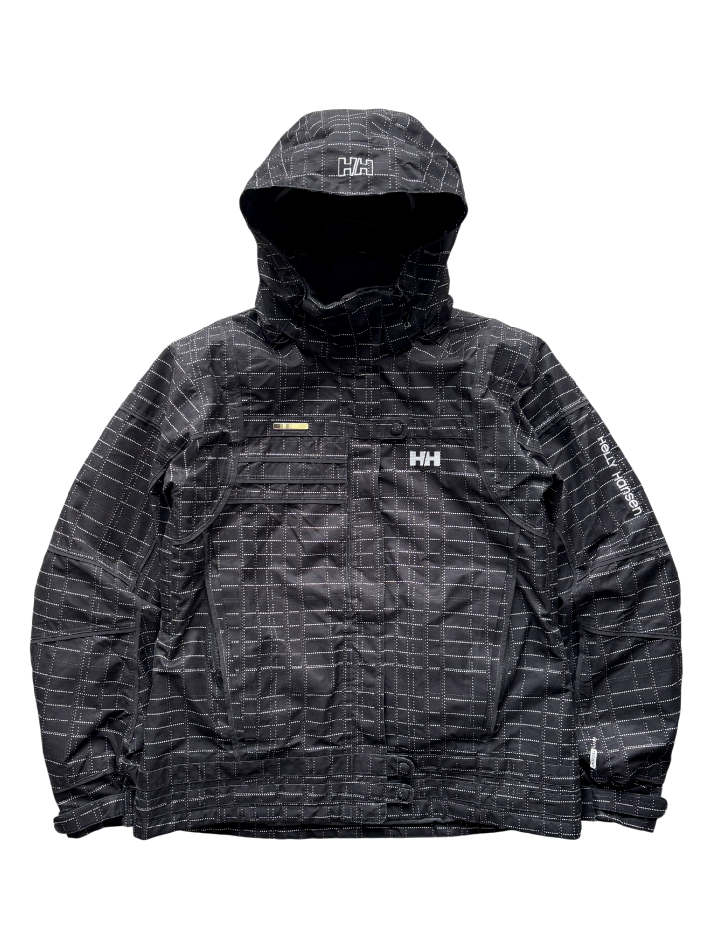 Early 2000's Helly Hansen All-Over Dotted Grid Jacket (M)