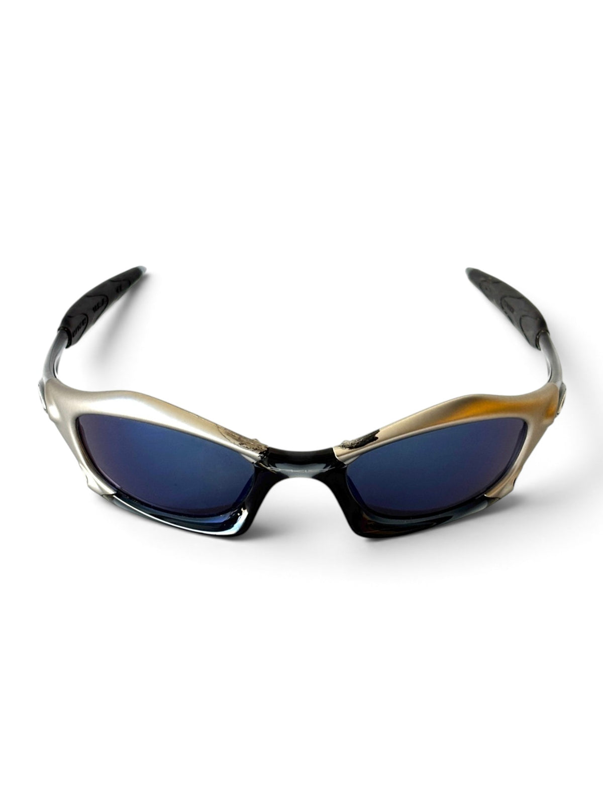 2003 Oakley Splice FMJ Crystal Black / Ice Iridium Sunglasses - view 3