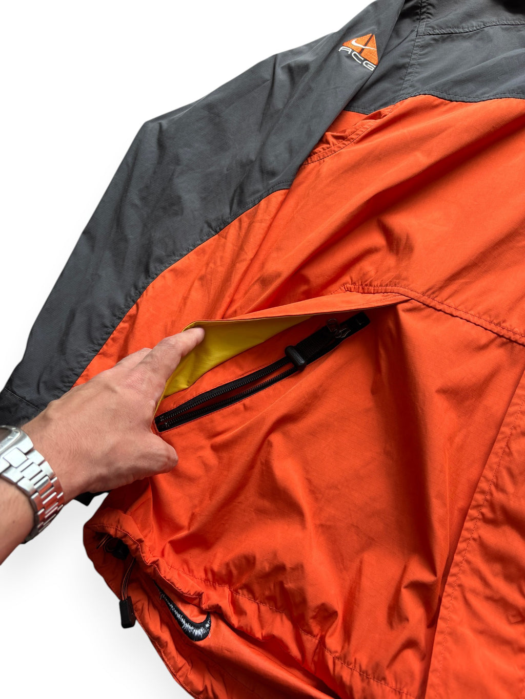 1998 Nike ACG "Outer Layer 3" Clima- Fit Packable Jacket (L)