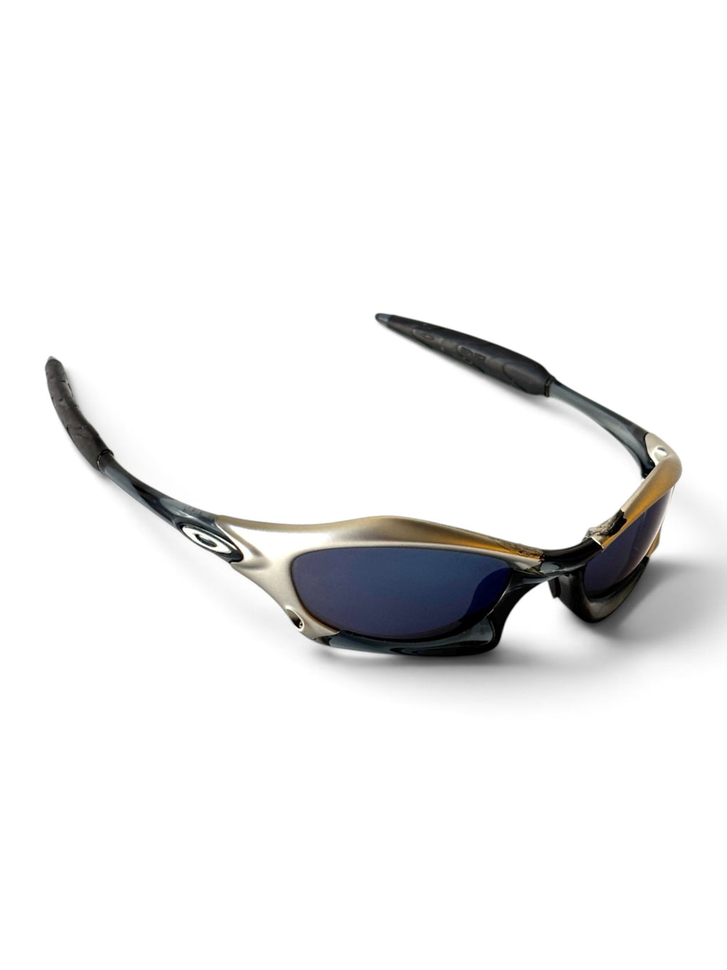 2003 Oakley Splice FMJ Crystal Black / Ice Iridium Sunglasses - view 2