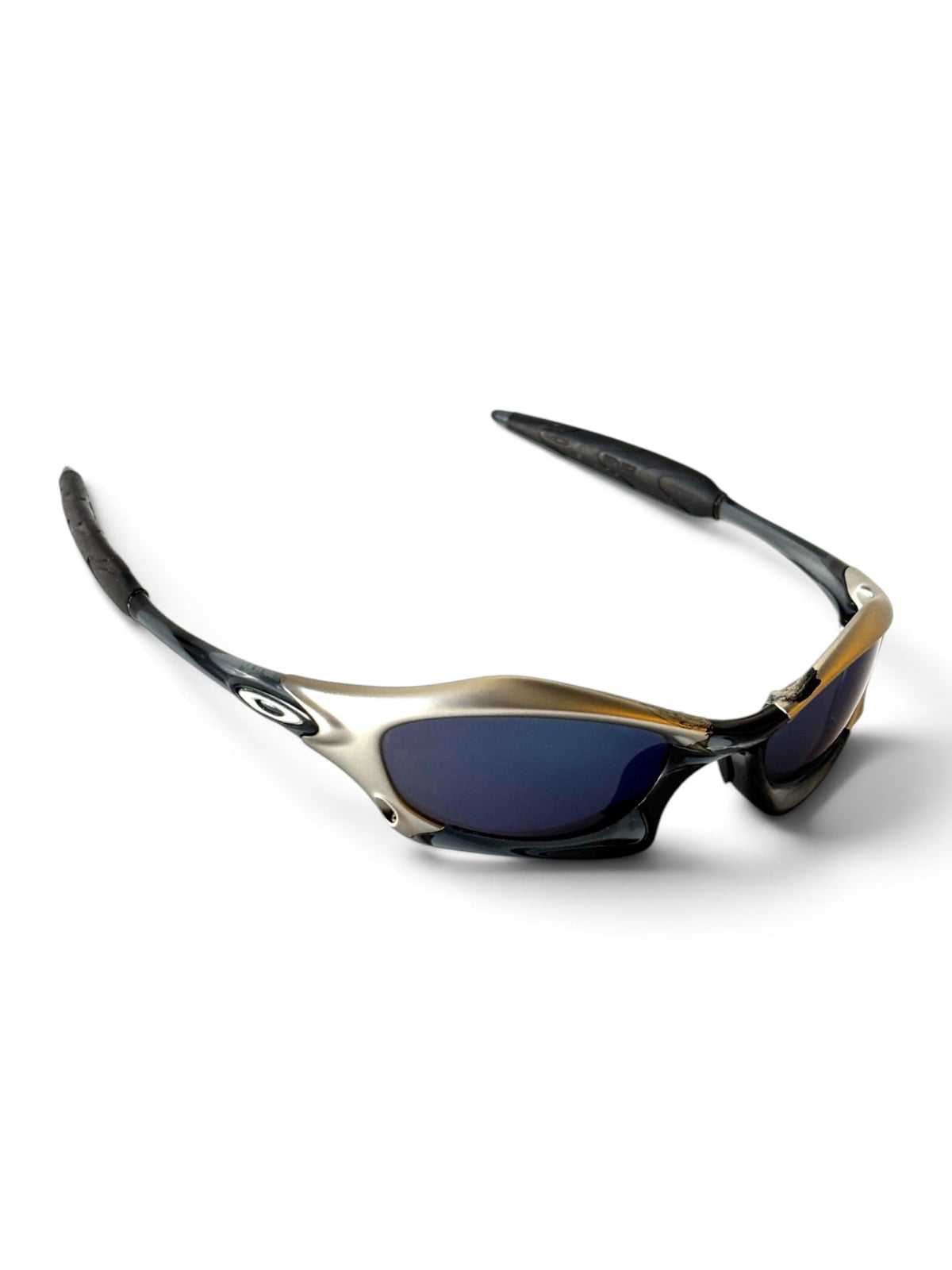 2003 Oakley Splice FMJ Crystal Black / Ice Iridium Sunglasses - view 2