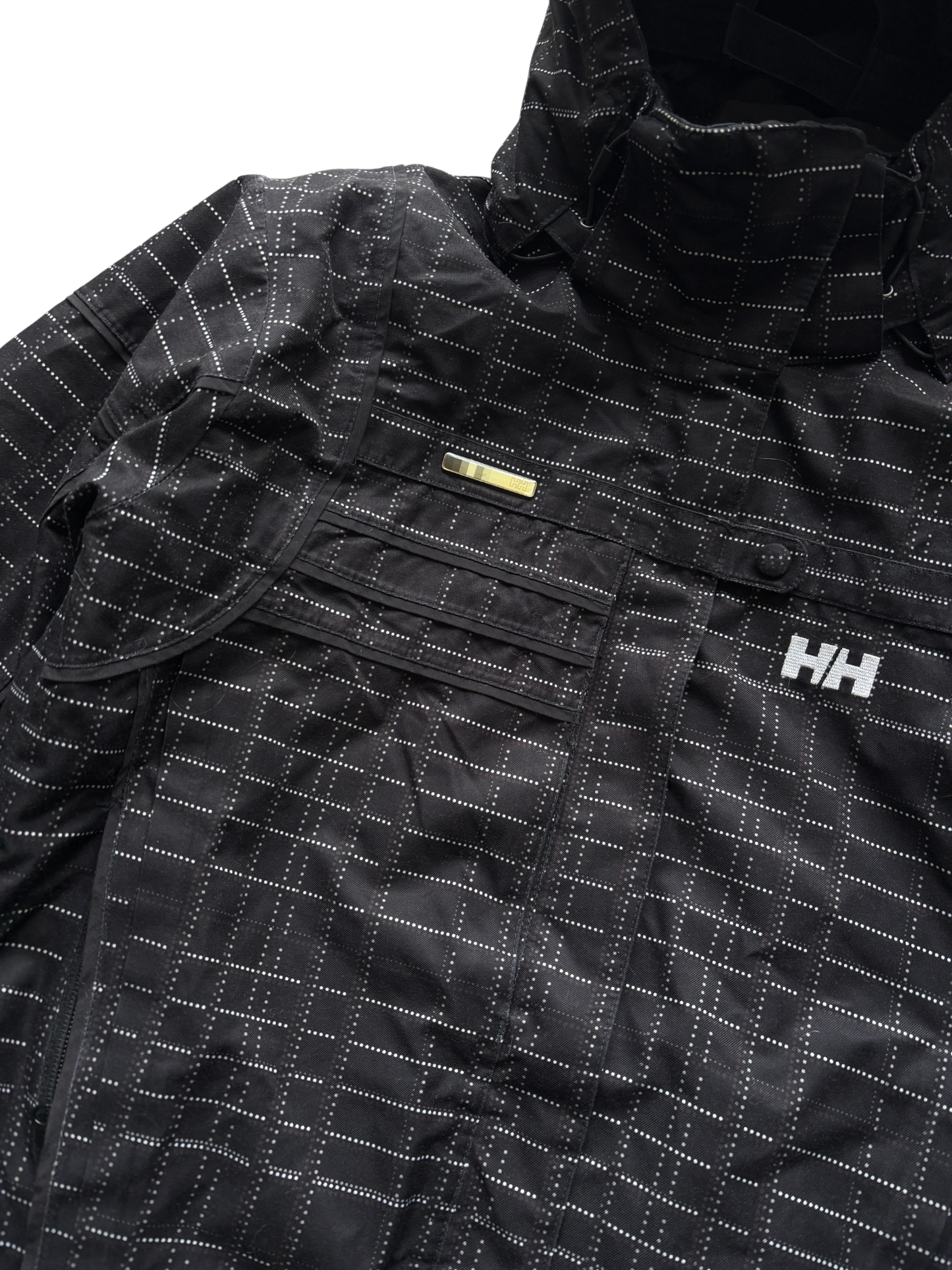 Early 2000's Helly Hansen All-Over Dotted Grid Jacket (M)