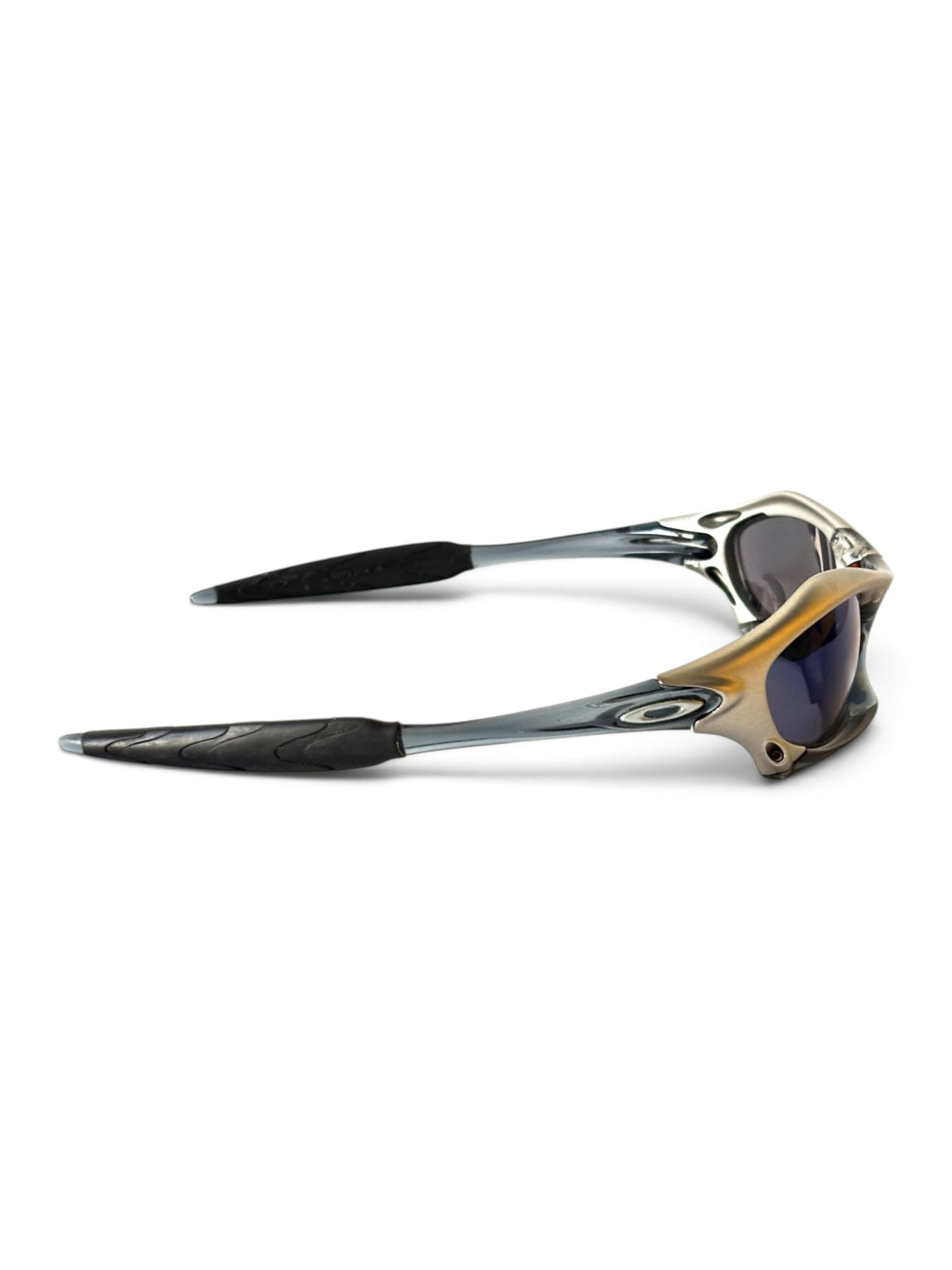 2003 Oakley Splice FMJ Crystal Black / Ice Iridium Sunglasses - view 5