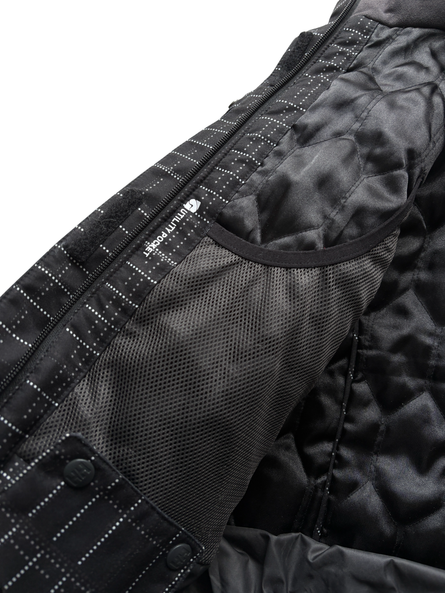 Early 2000's Helly Hansen All-Over Dotted Grid Jacket (M)