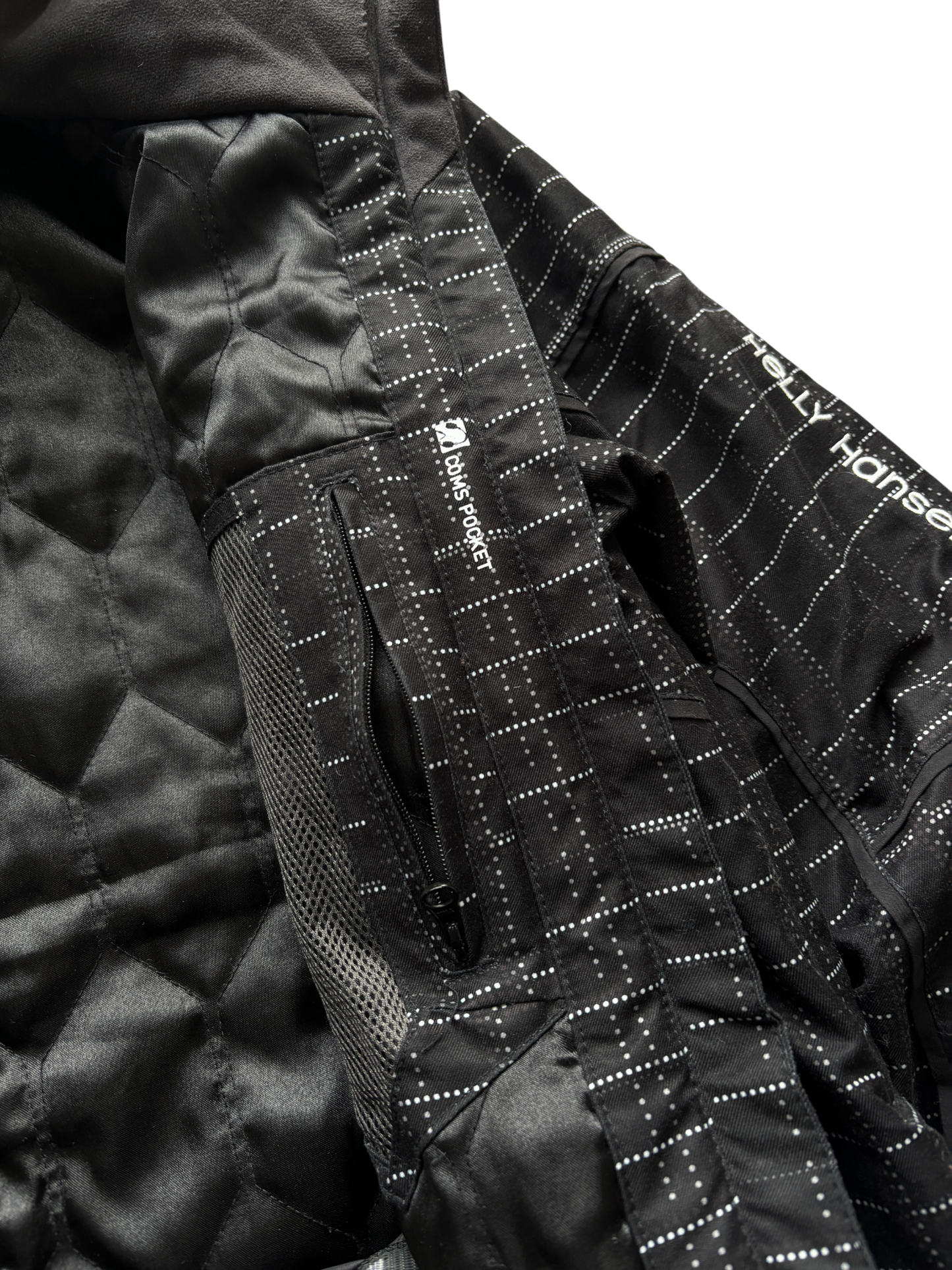 Early 2000's Helly Hansen All-Over Dotted Grid Jacket (M)
