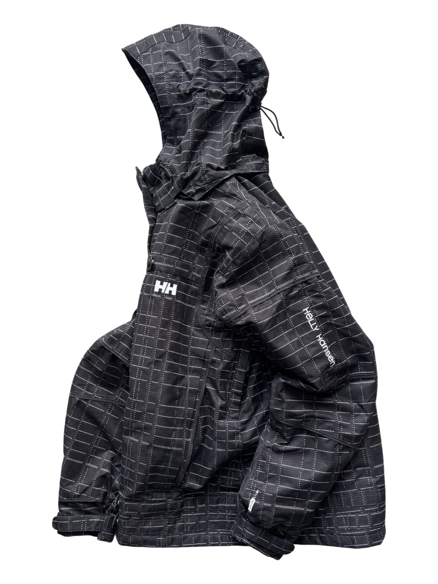 Early 2000's Helly Hansen All-Over Dotted Grid Jacket (M)