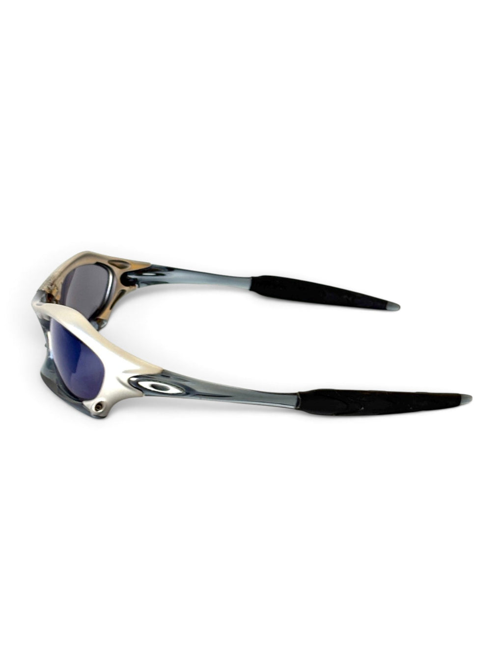 2003 Oakley Splice FMJ Crystal Black / Ice Iridium Sunglasses - view 7
