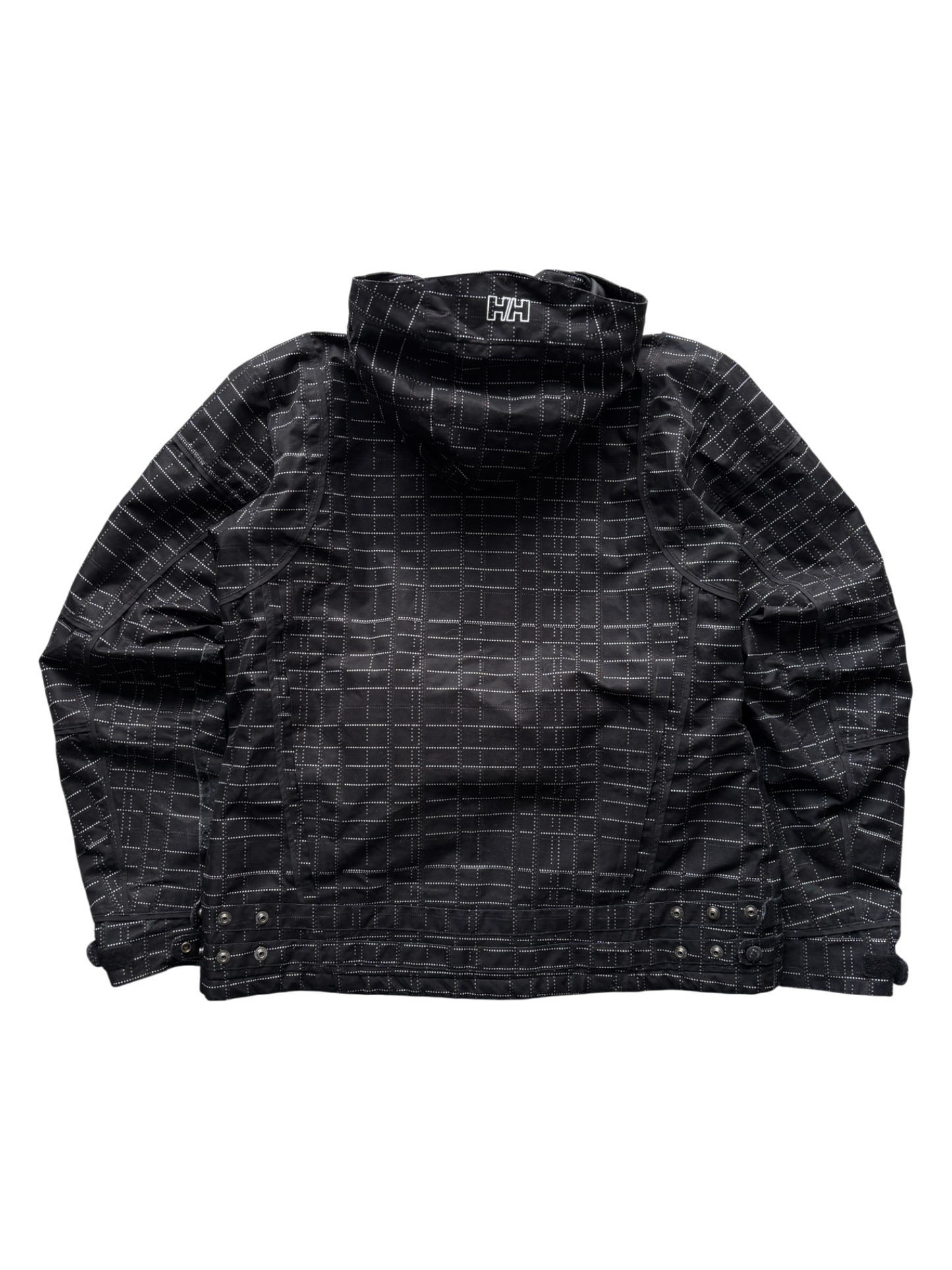 Early 2000's Helly Hansen All-Over Dotted Grid Jacket (M)