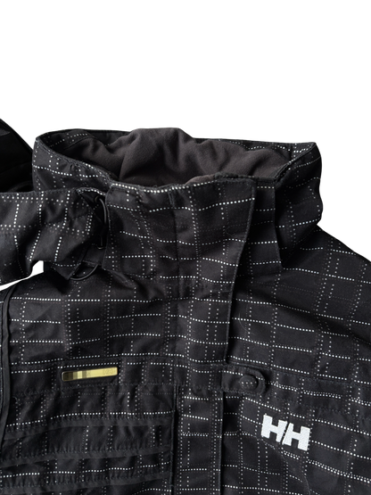 Early 2000's Helly Hansen All-Over Dotted Grid Jacket (M)