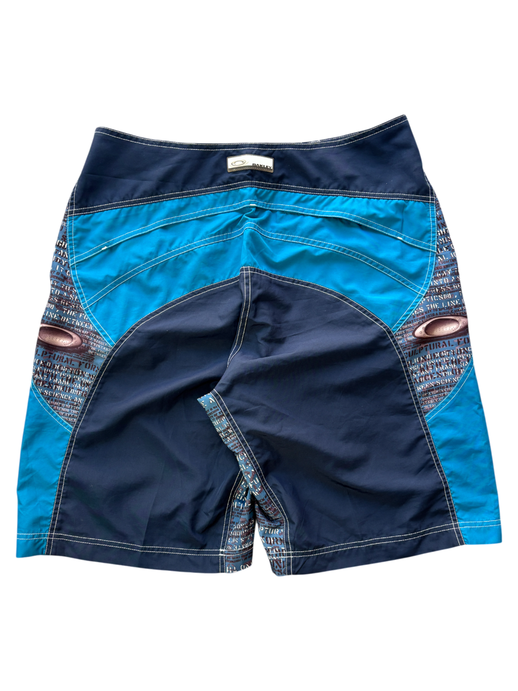 00'S OAKLEY ICON BLUE TRUNKS
