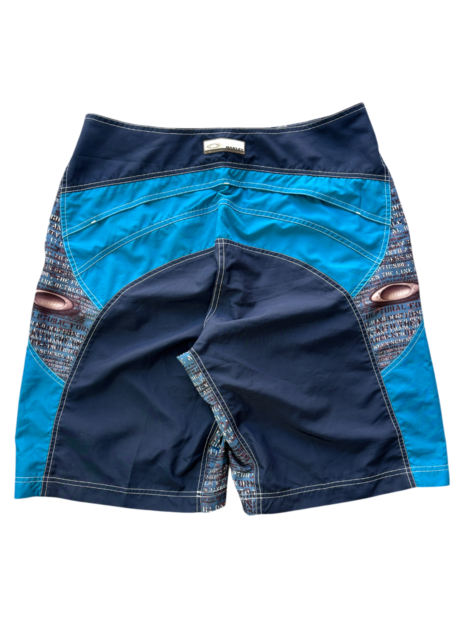 00'S OAKLEY ICON BLUE TRUNKS
