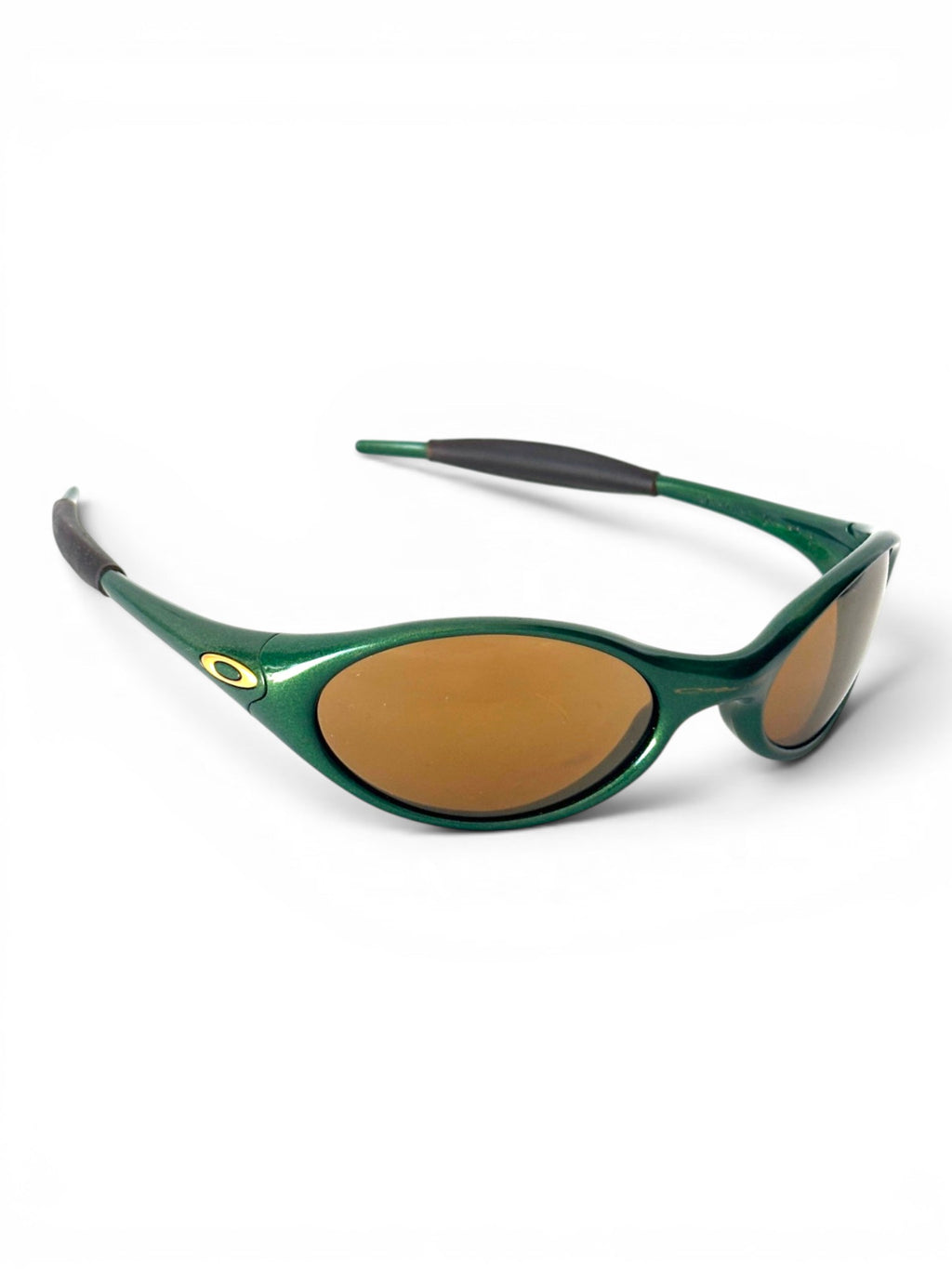 1999 Oakley Eye Jacket Moss / Gold Iridium Sunglasses