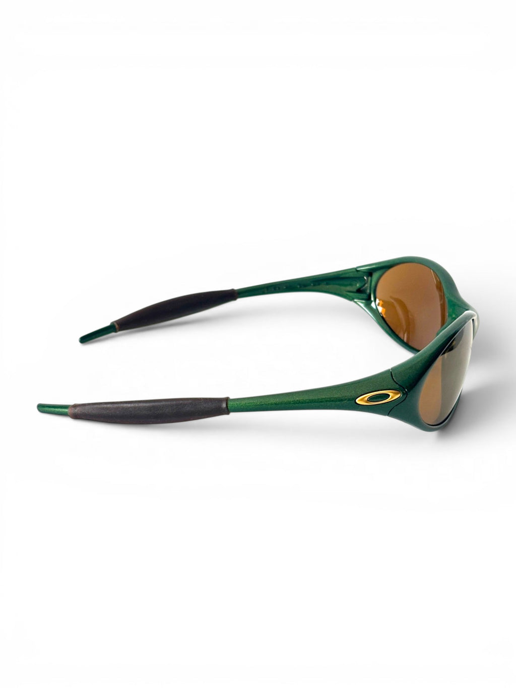 1999 Oakley Eye Jacket Moss / Gold Iridium Sunglasses